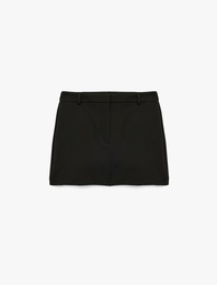 Normal Bel Mini Şort Etek