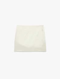 A Kesim Mini Saten Etek