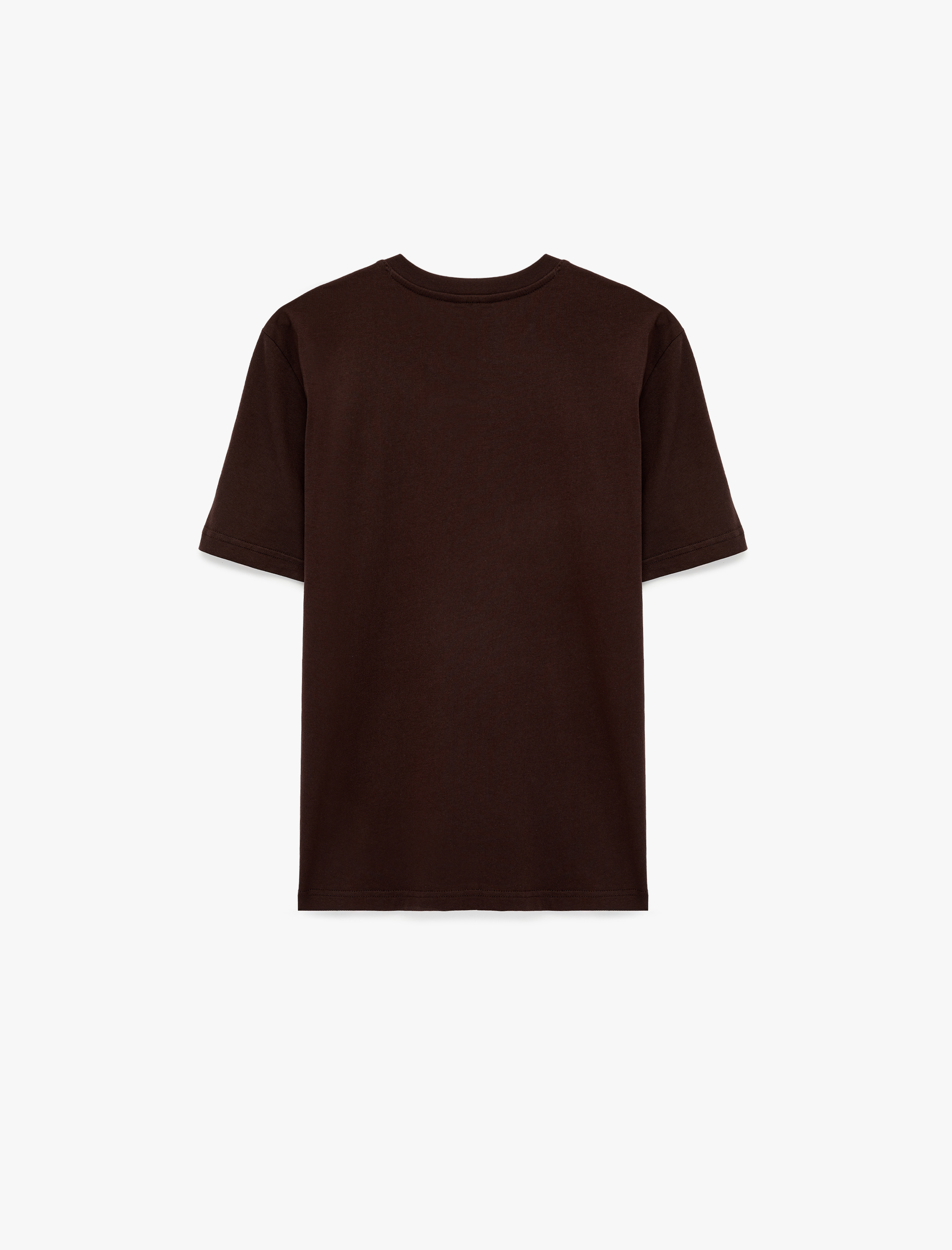   Regular Fit Kısa Kollu Pamuklu Bisiklet Yaka Baskılı Tişört