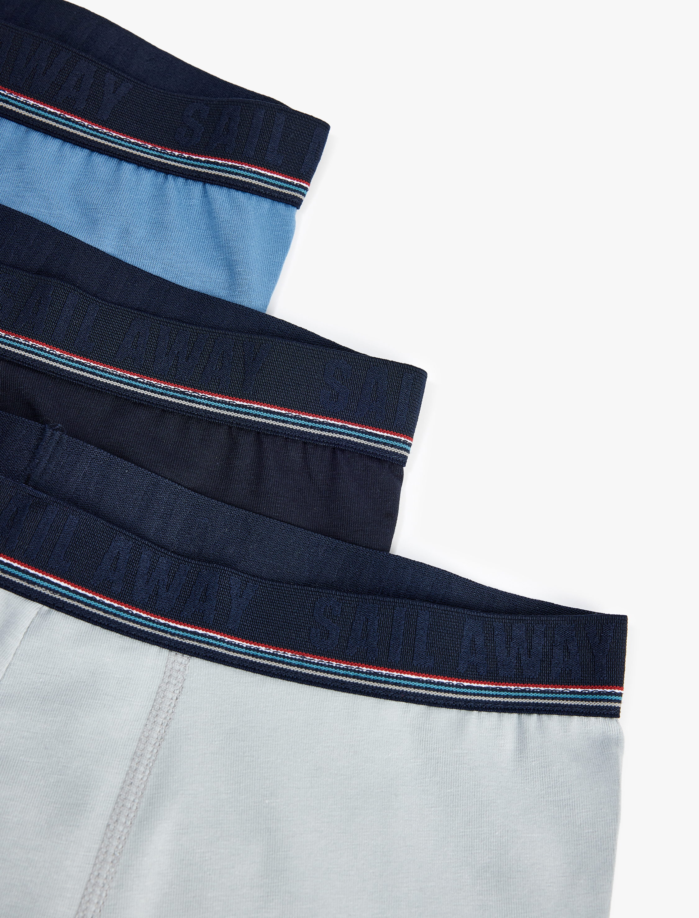   Çok Renkli Pamuklu 3'lü Boxer Seti