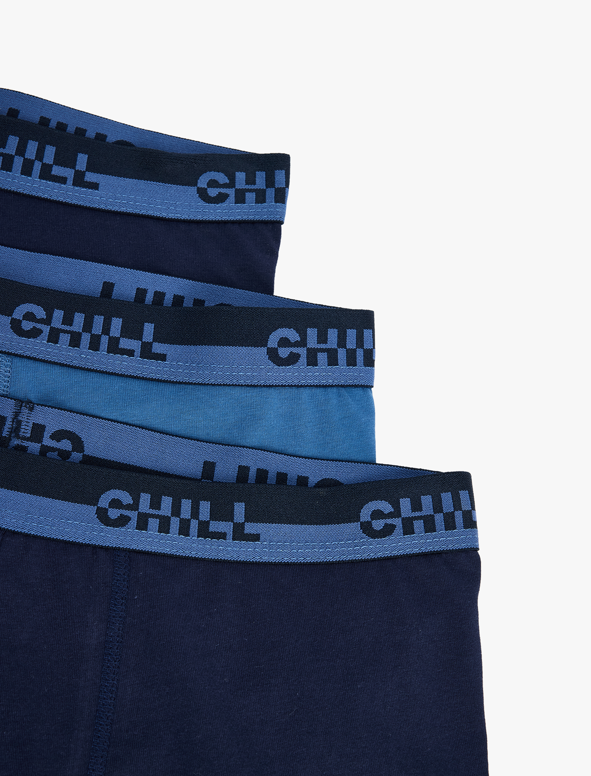   Pamuklu Baskı Detaylı 3'lü Boxer Seti