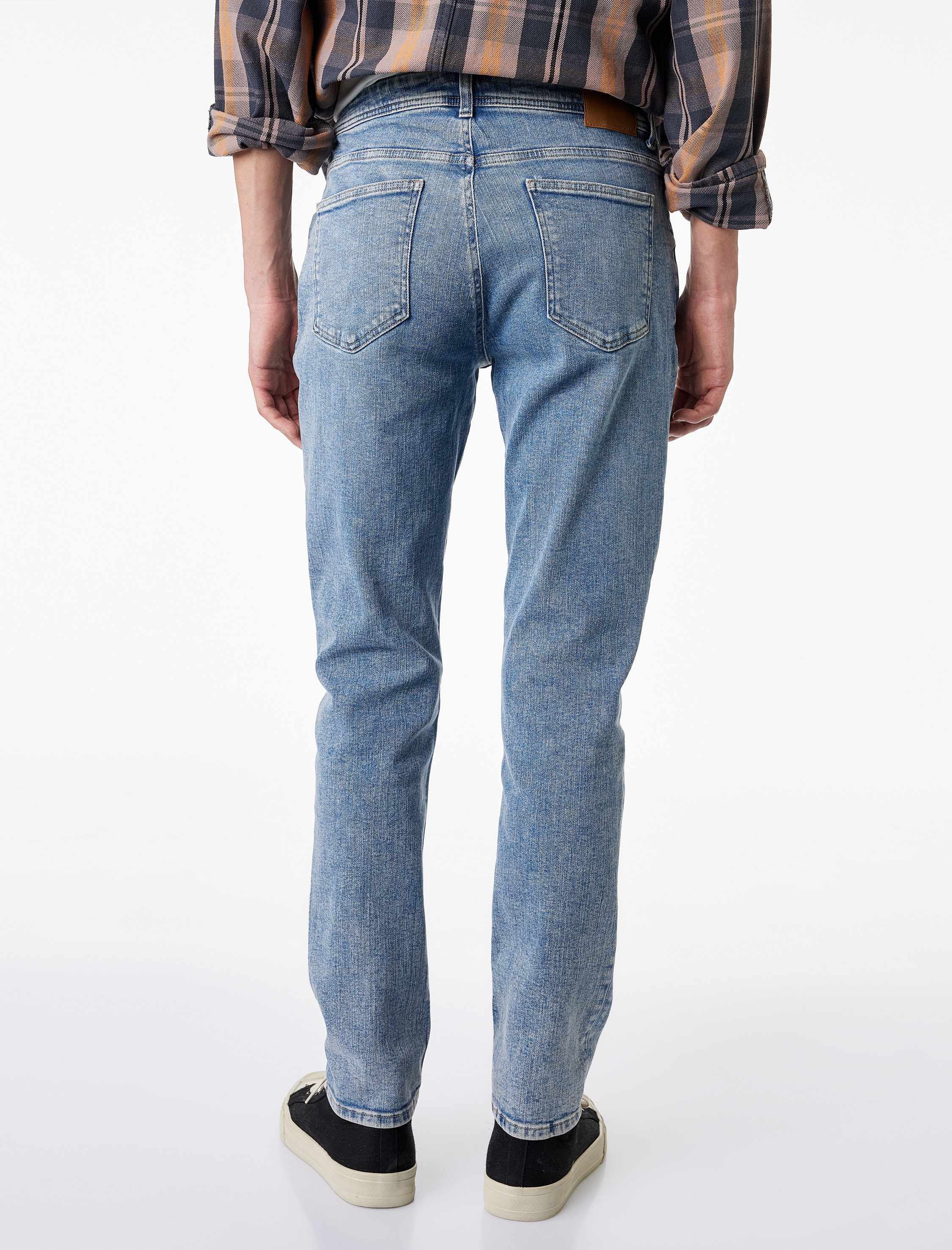   Pamuklu Normal Bel Slim Fit Jean Pantolon - Brad Jean