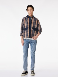 Pamuklu Normal Bel Slim Fit Jean Pantolon - Brad Jean