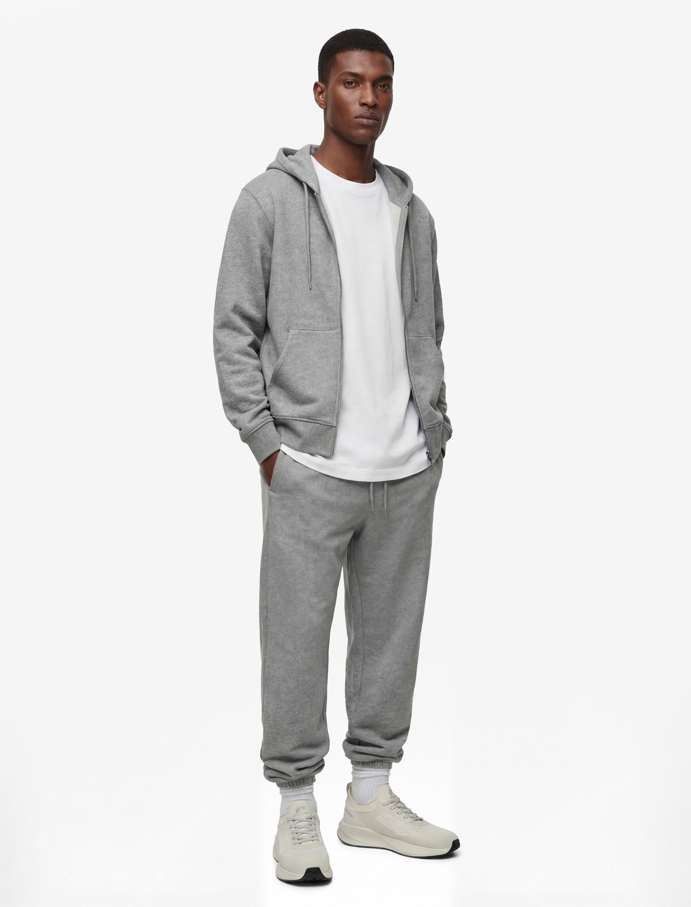   Rahat Kalıp Cepli Beli Bağcıklı Geniş Paça Spor Eşofman Altı