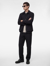 Slim Fit Viskon Karışımlı Cepli Düğmeli Chino Pantolon