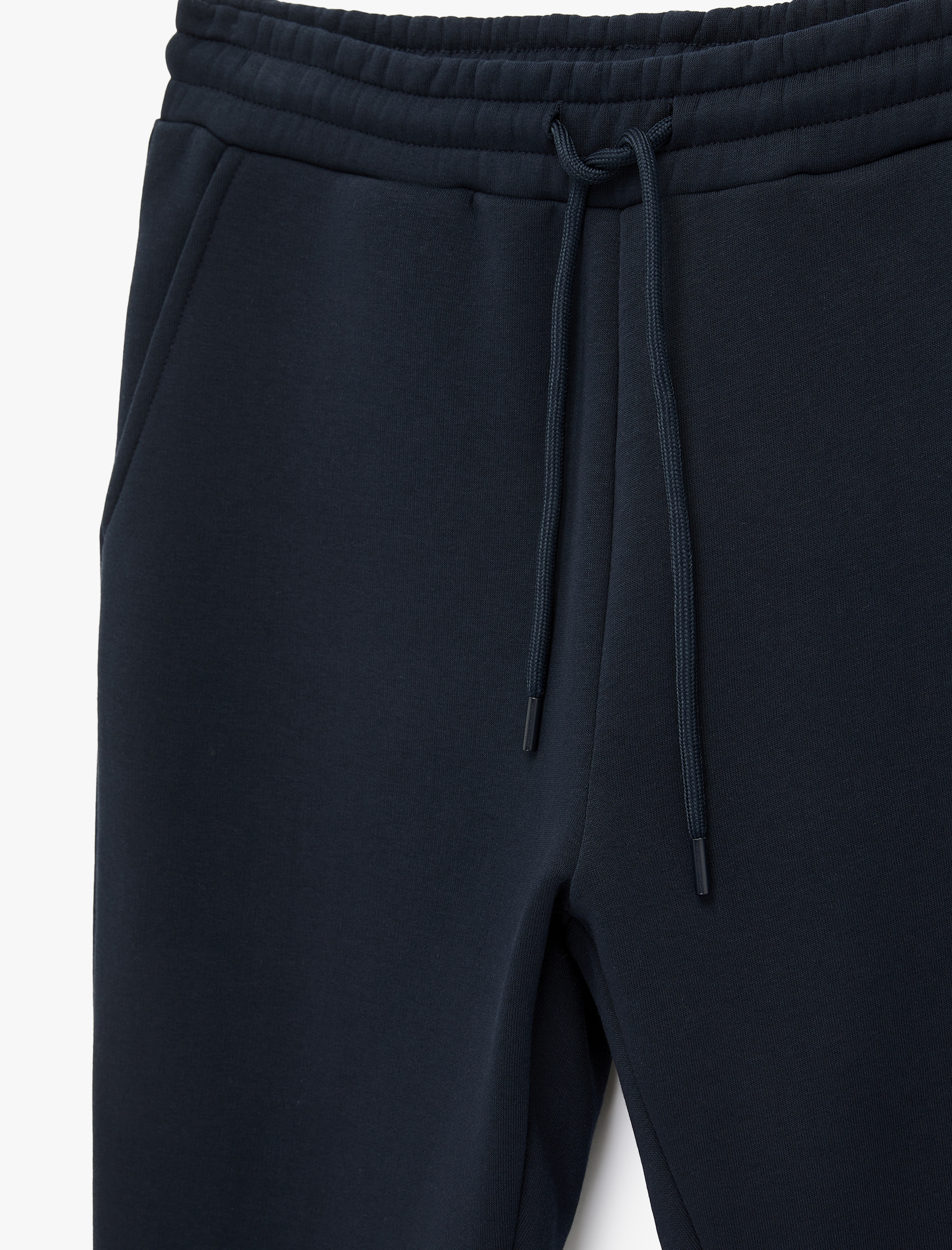   Lastikli Paça Cepli Şardonlu Beli Bağcıklı Jogger Spor Eşofman Altı