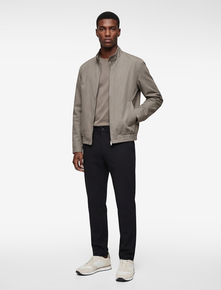  Normal Bel Cepli Slim Fit Düğmeli Kumaş Pantolon