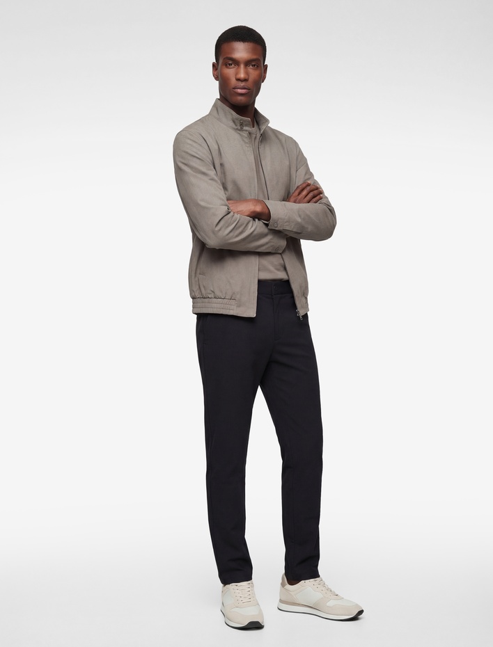  Normal Bel Cepli Slim Fit Düğmeli Kumaş Pantolon