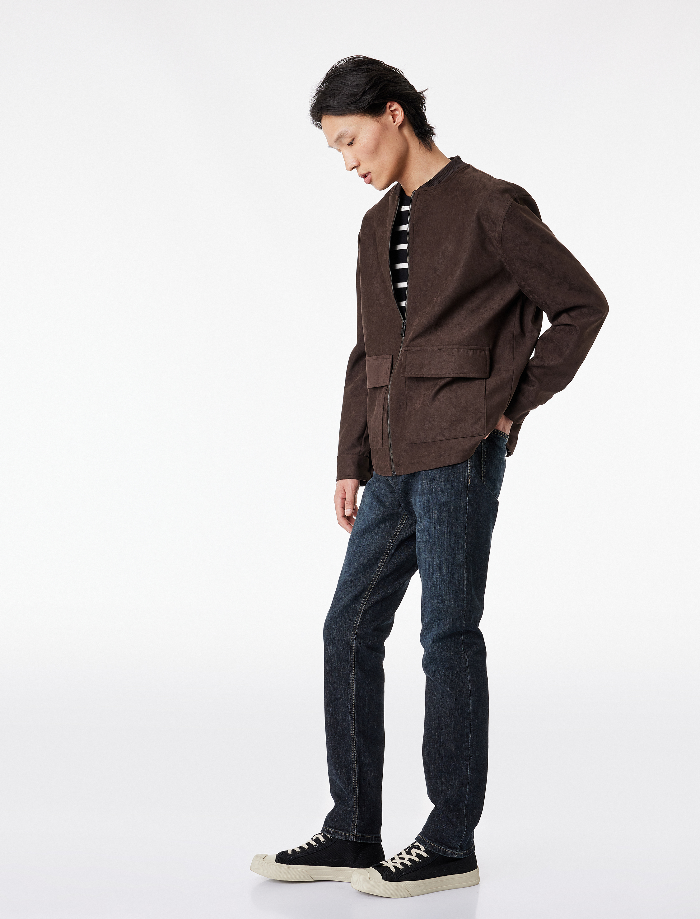   Normal Bel Pamuklu Slim Fit Jean Pantolon - Brad Jean