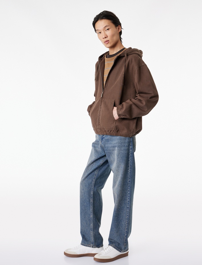  Normal Bel Vintage Straight Fit Jean Pantolon