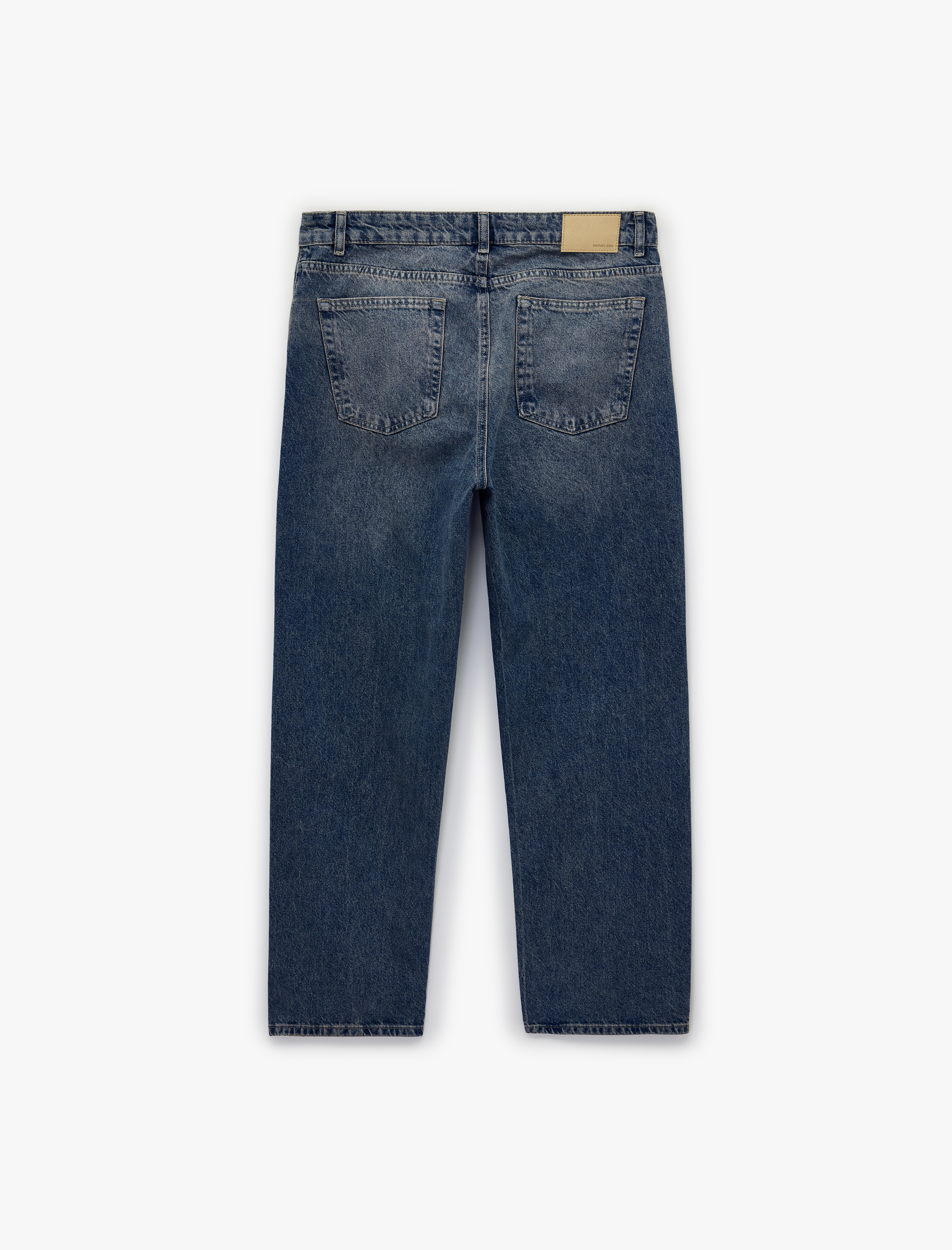   Normal Bel Vintage Straight Fit Jean Pantolon