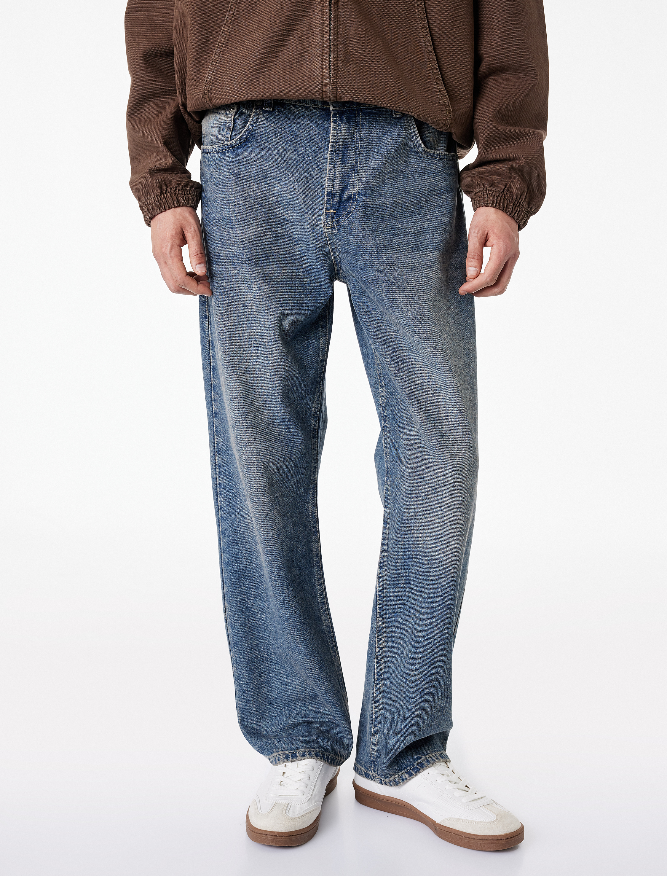   Normal Bel Vintage Straight Fit Jean Pantolon
