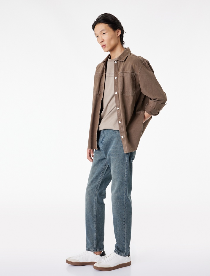  Normal Bel Regular Fit Tapered Jean Pantolon - Joe Jean