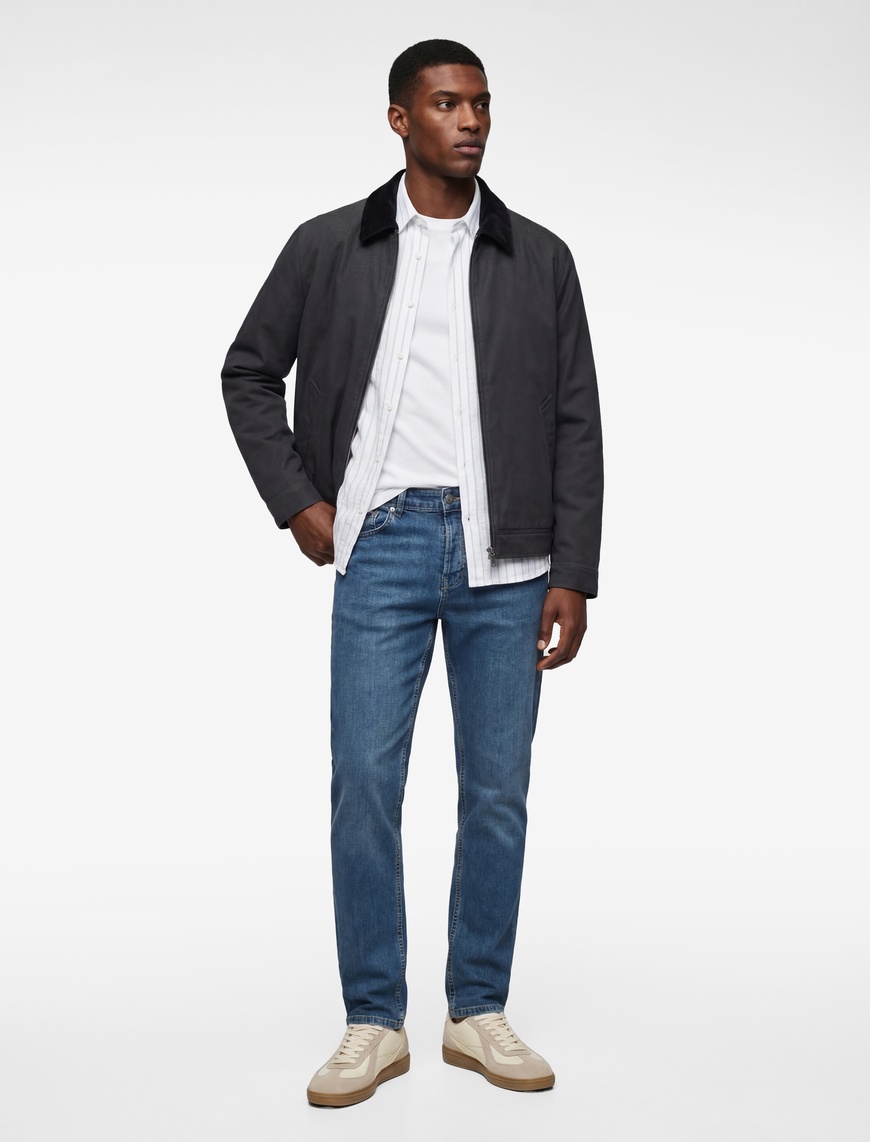 Koton Erkek Normal Bel Pamuklu Slim Fit Jean Pantolon – Brad Jean