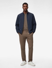 Normal Bel Cepli Düğmeli Slim Fit Non Iron Esnek Kumaş Pantolon