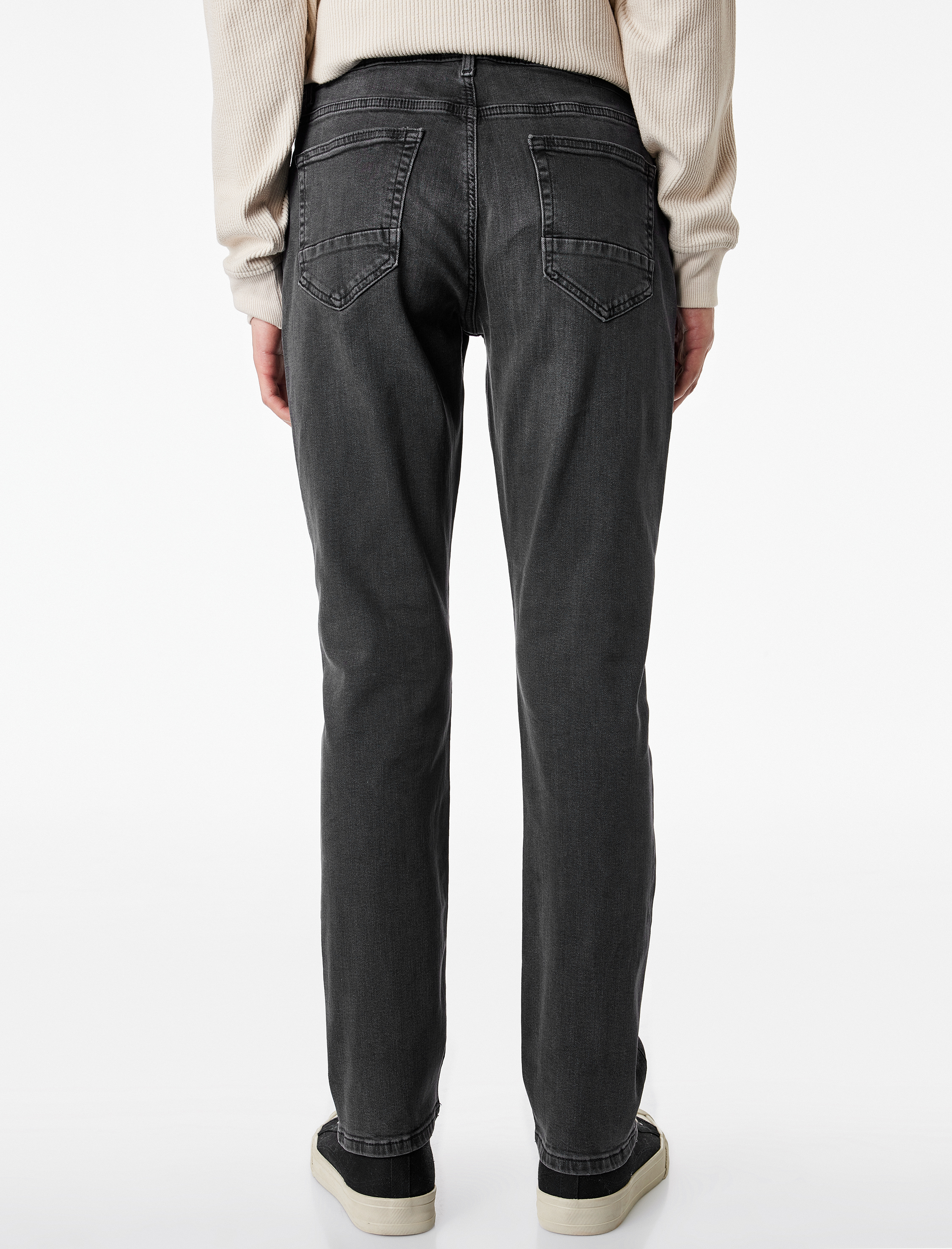   Normal Bel Pamuklu Slim Fit Jean Pantolon - Brad Jean