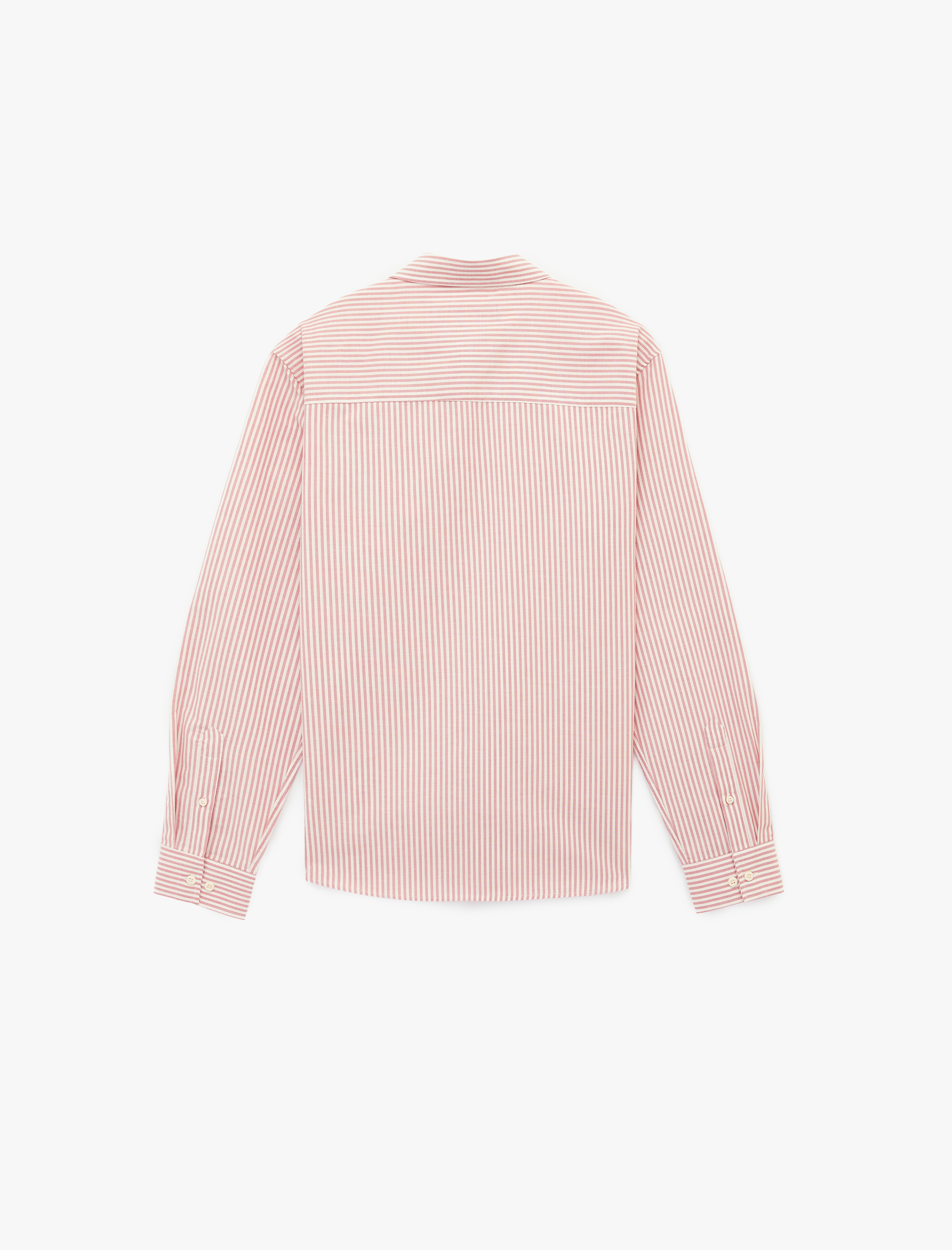   Regular Fit Pamuklu Cepli Poplin Klasik Yaka Uzun Kollu Gömlek