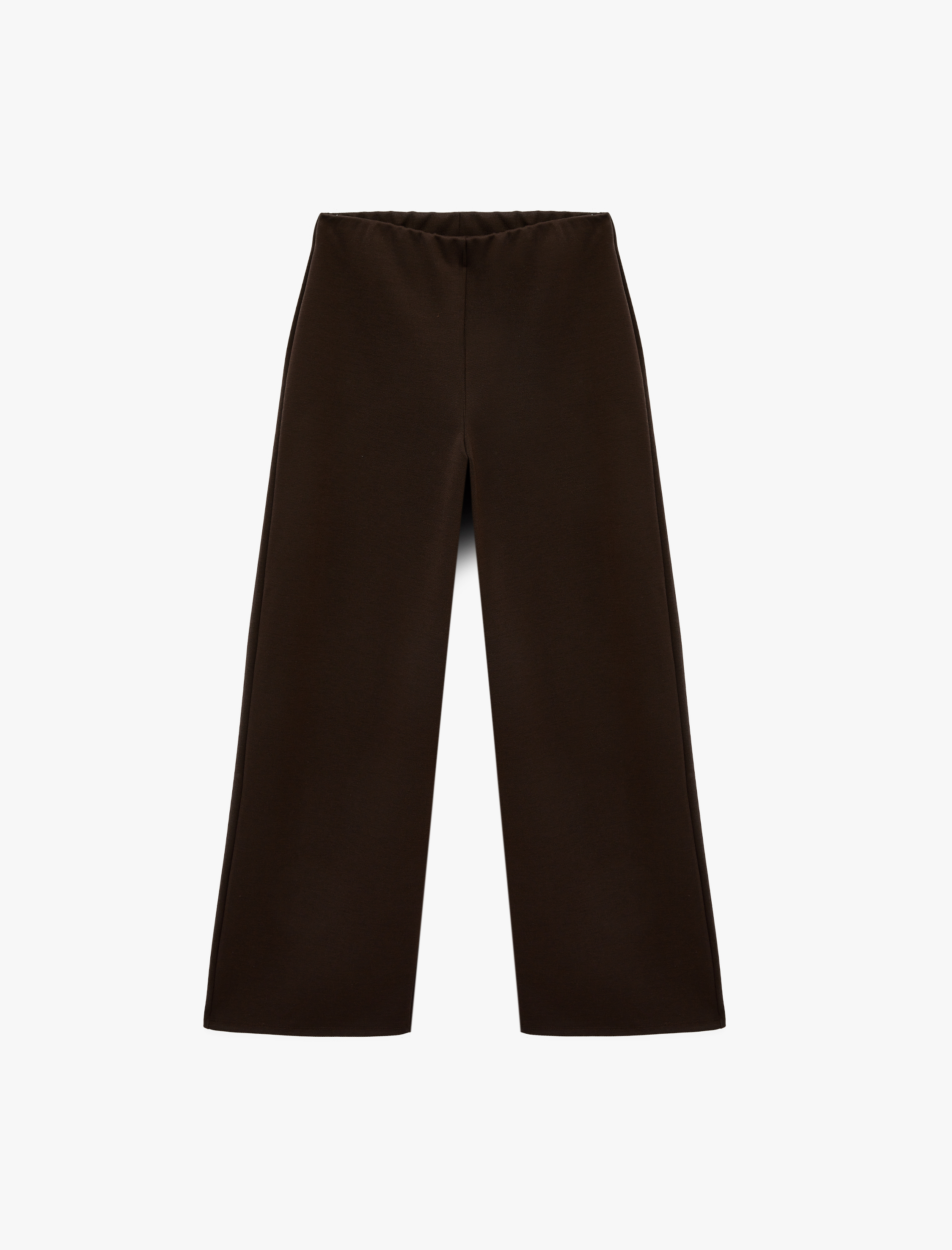   Standart Bel Geniş Paça Palazzo Pantolon