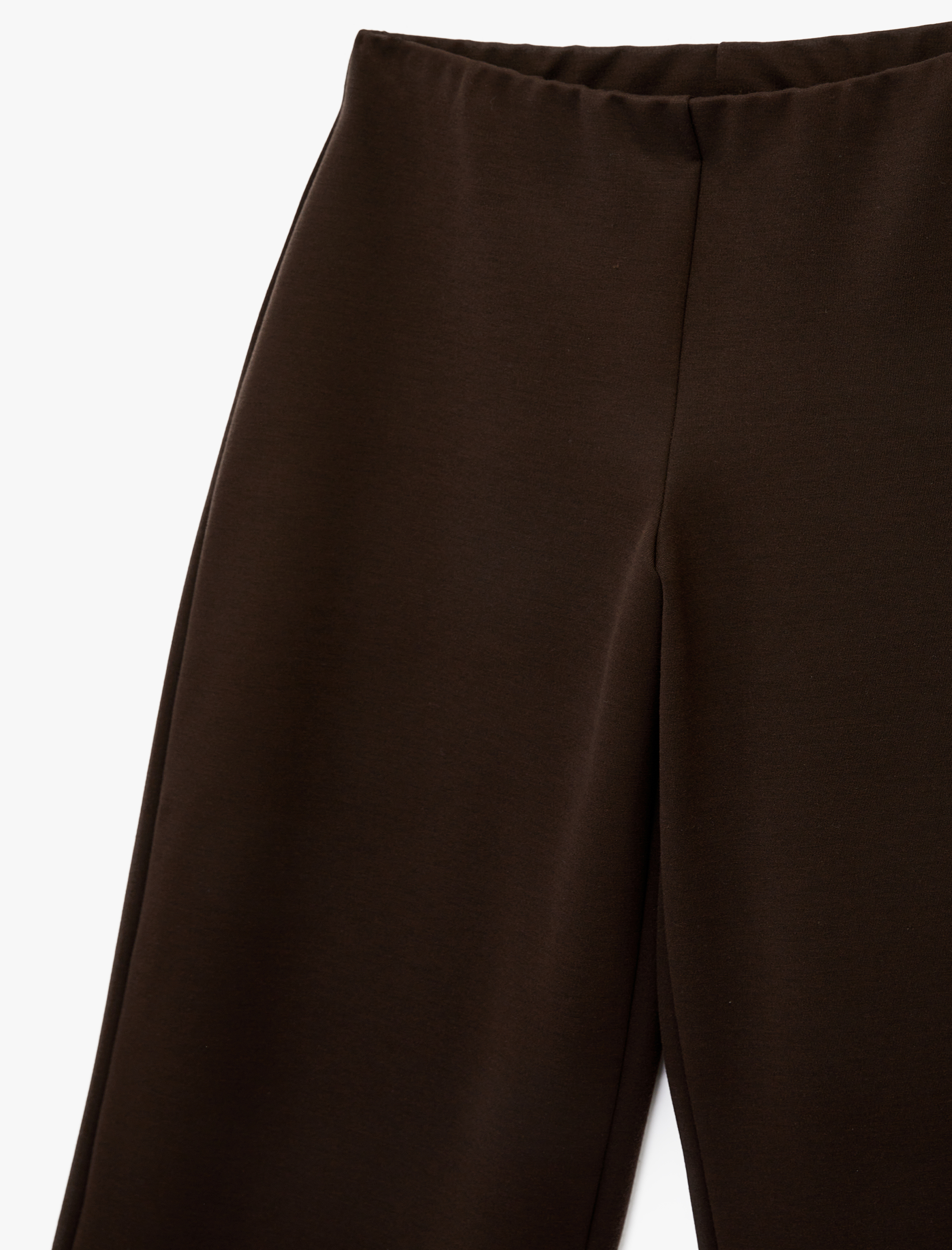   Standart Bel Geniş Paça Palazzo Pantolon