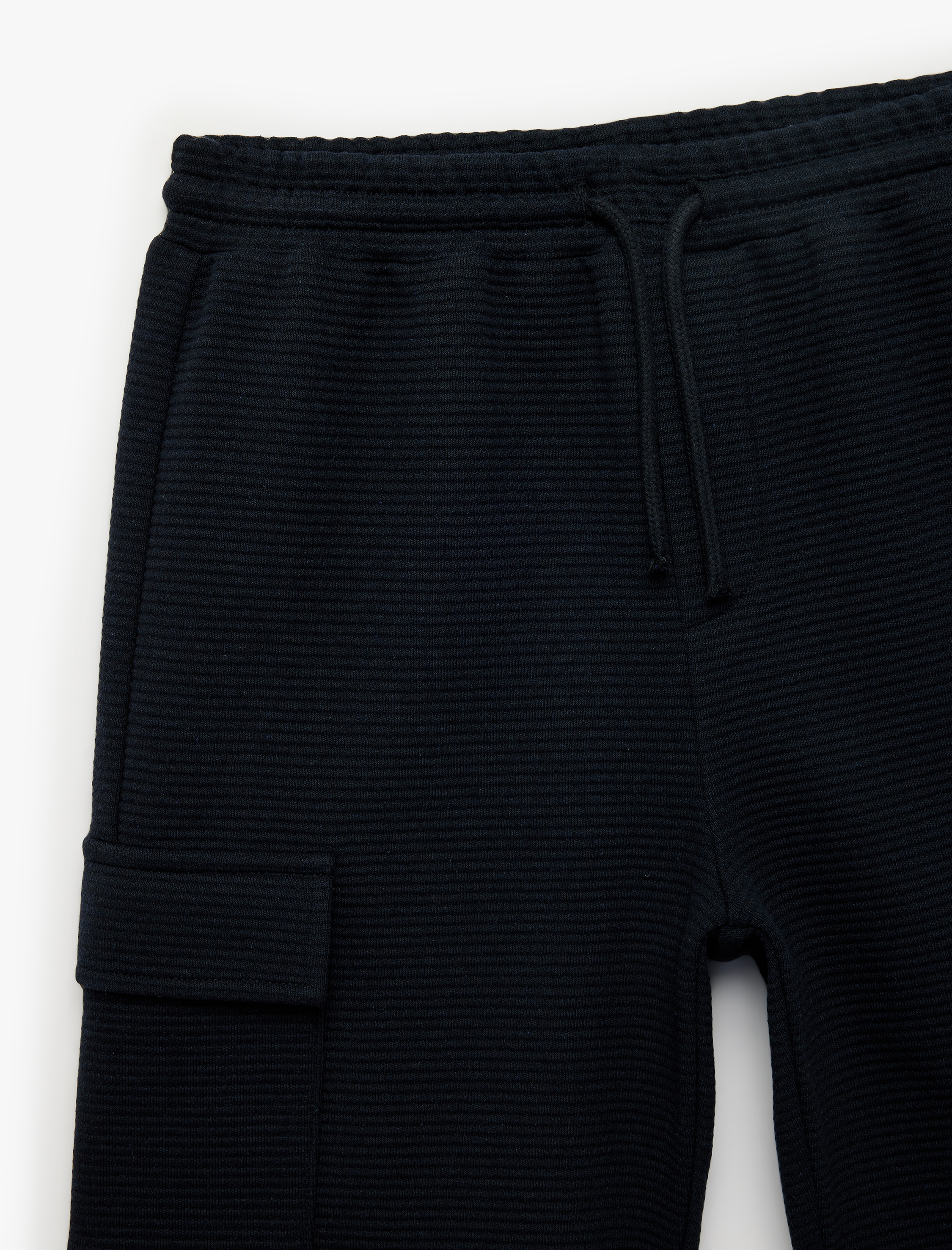  Erkek Çocuk Kapaklı Cepli Beli Lastikli Basic Şort