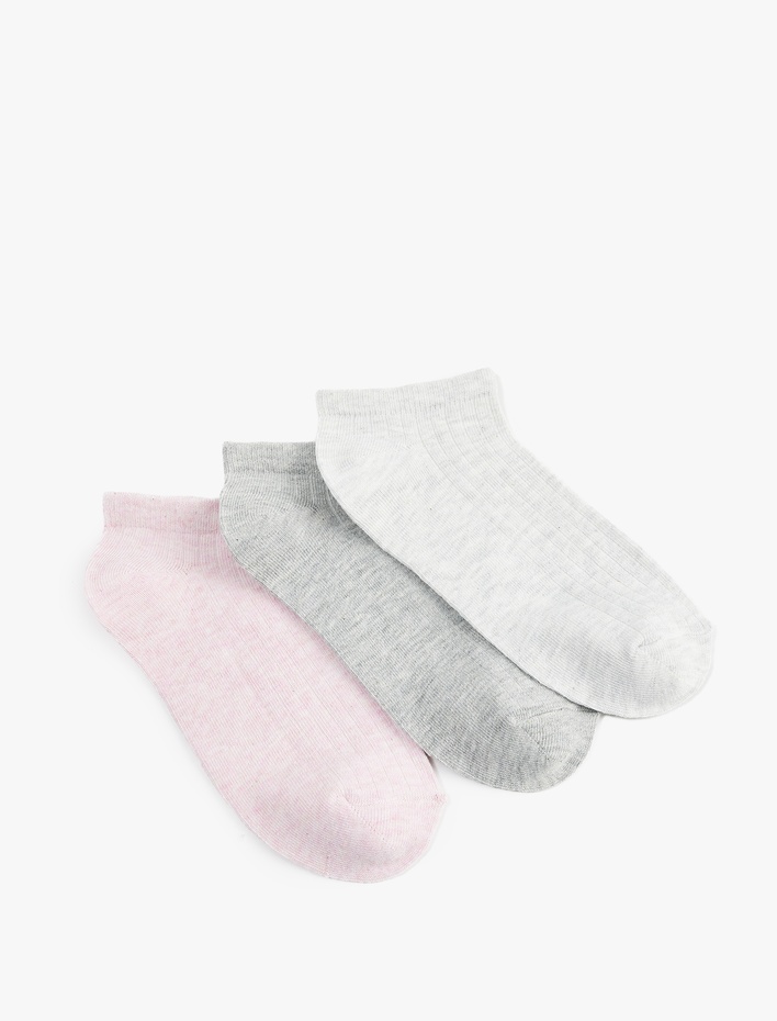 Kadın 3'lü Patik Çorap Seti