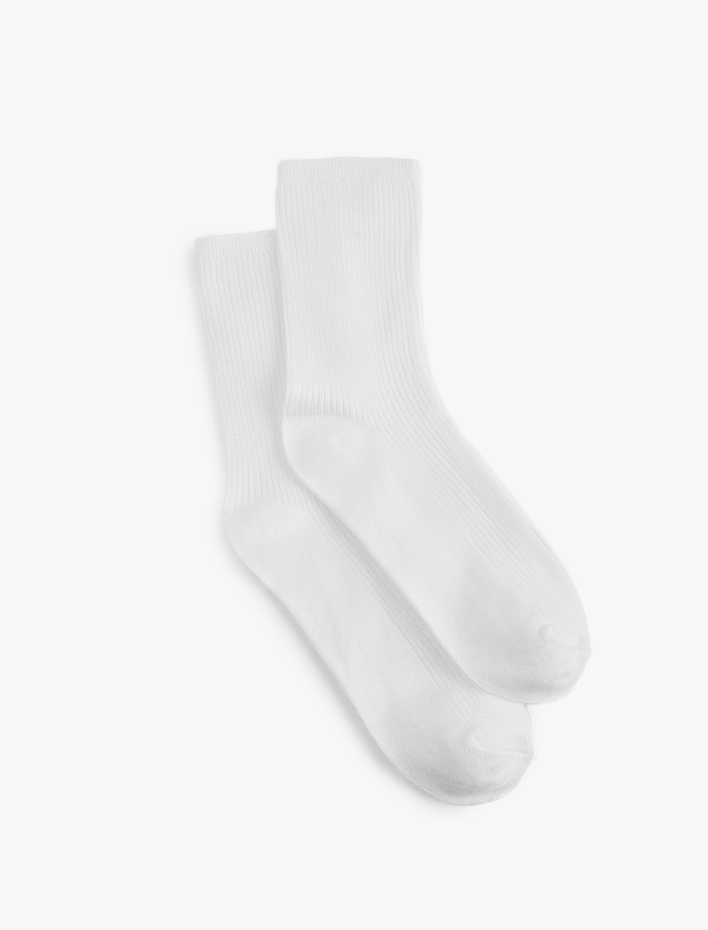 Kadın Viskon Soket Bambu Çorap