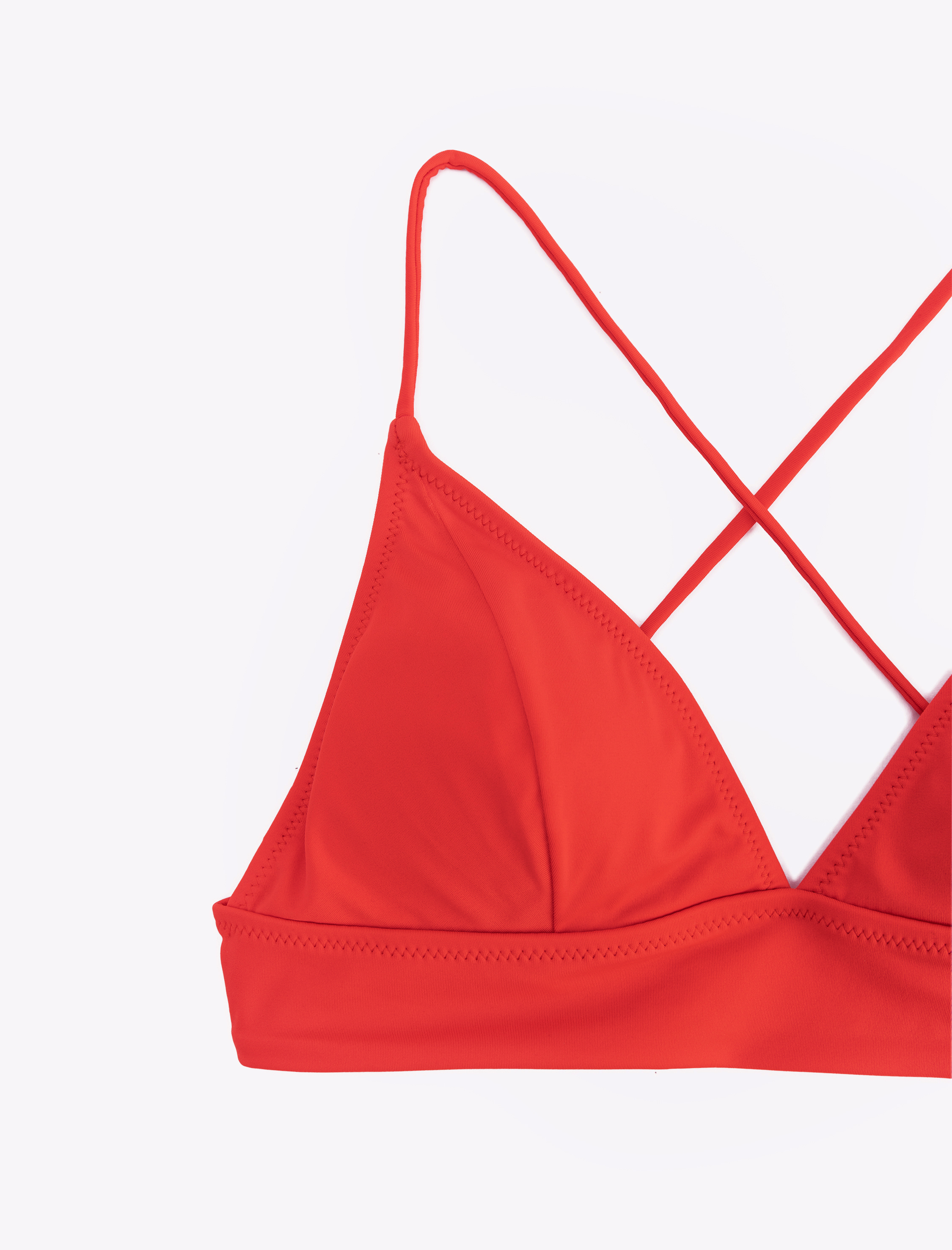   Çapraz Askılı Bralet Bikini Üstü