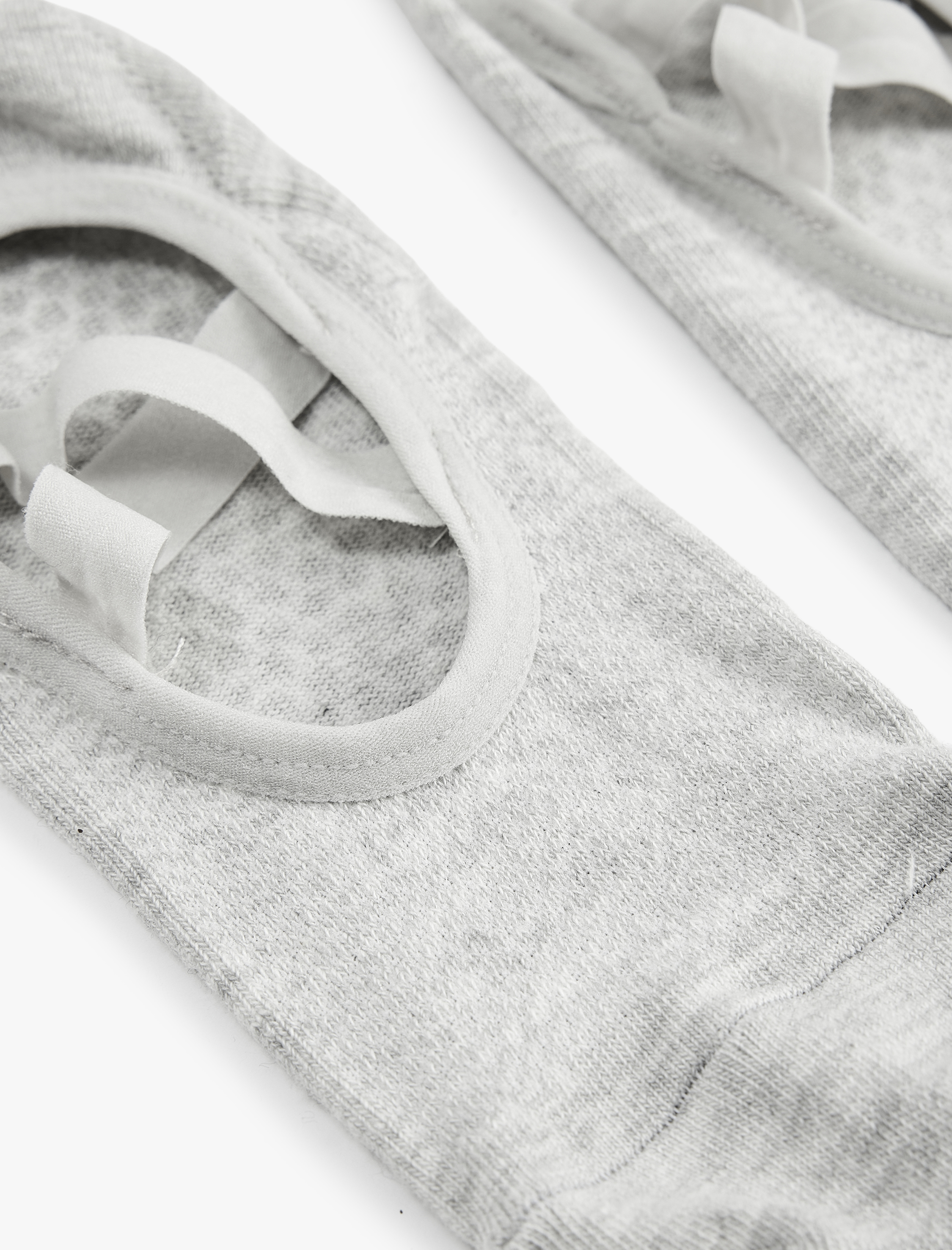  Kadın Pamuklu Lastik Detaylı Yoga Çorabı