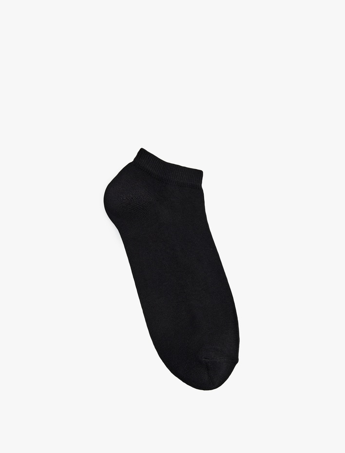 Erkek 5'li Pamuklu Basic Patik Çorap Seti