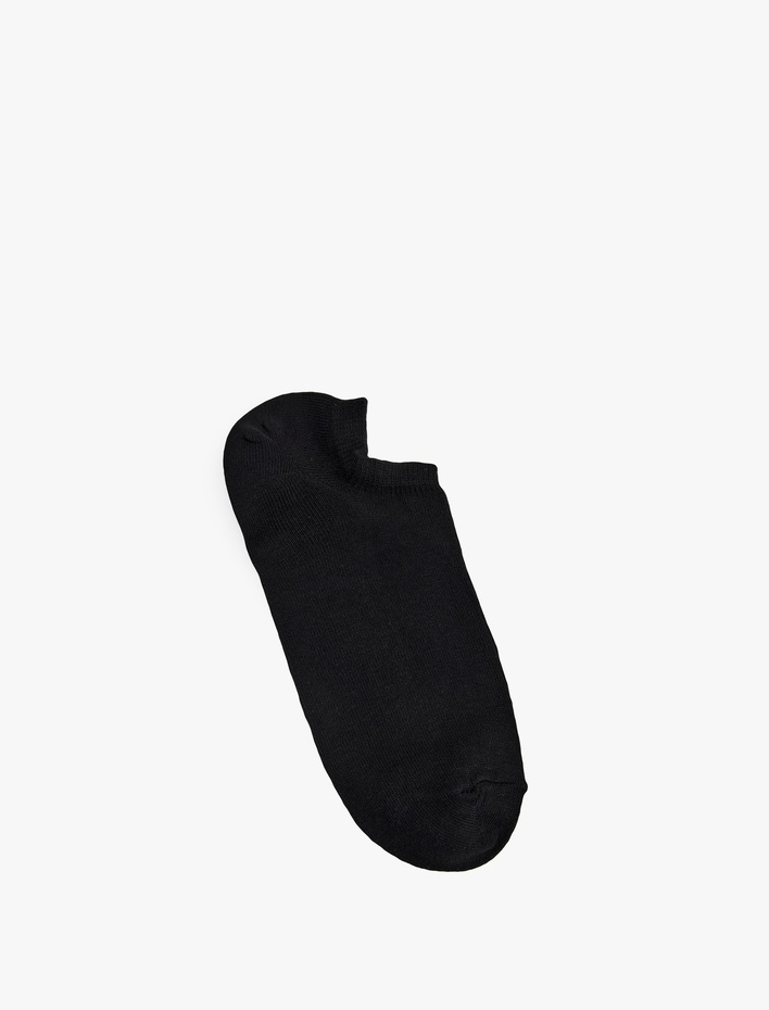 Erkek 3'lü Basic Pamuklu Görünmez Çorap Seti