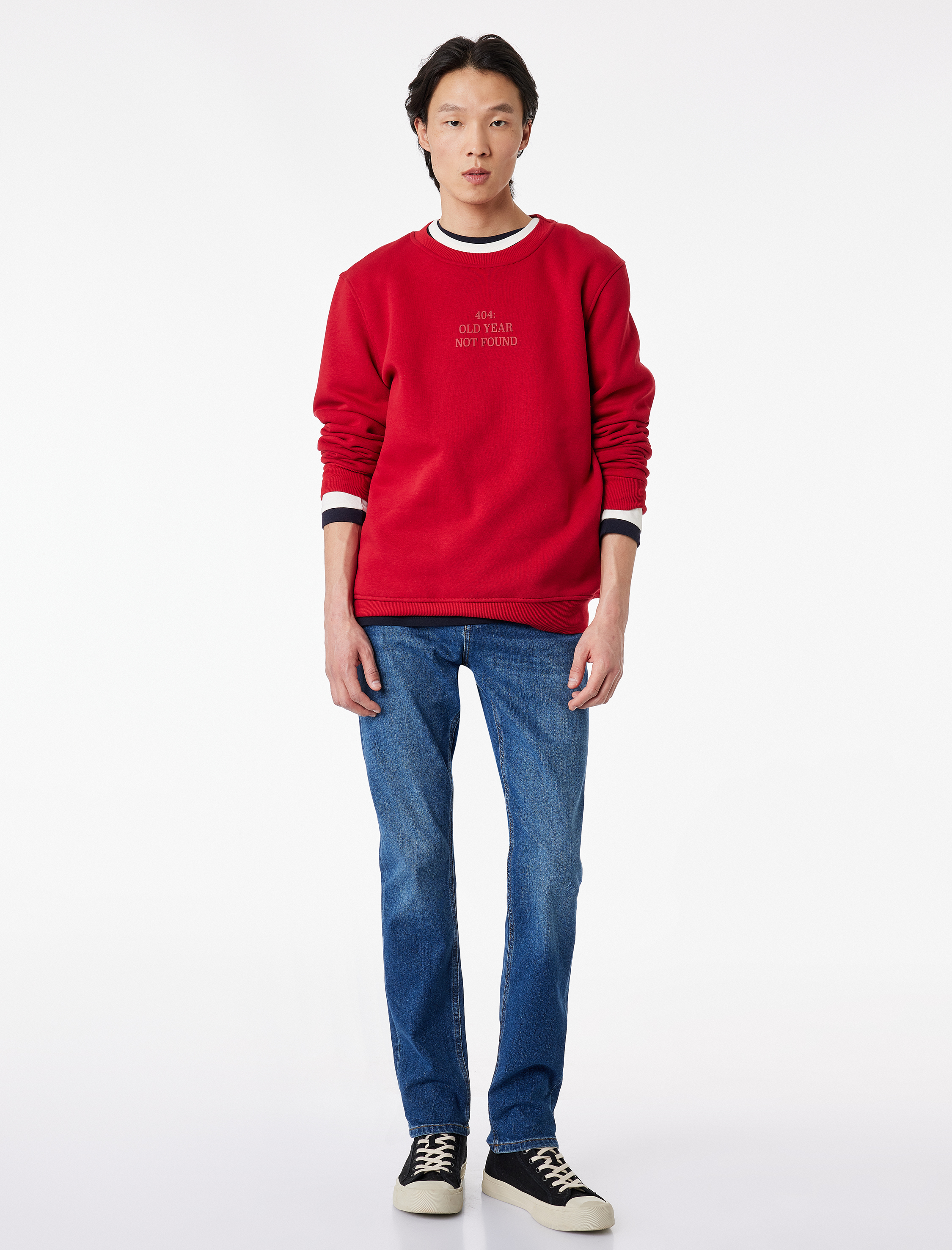   Normal Bel Pamuklu Slim Fit Jean Pantolon - Brad Jean