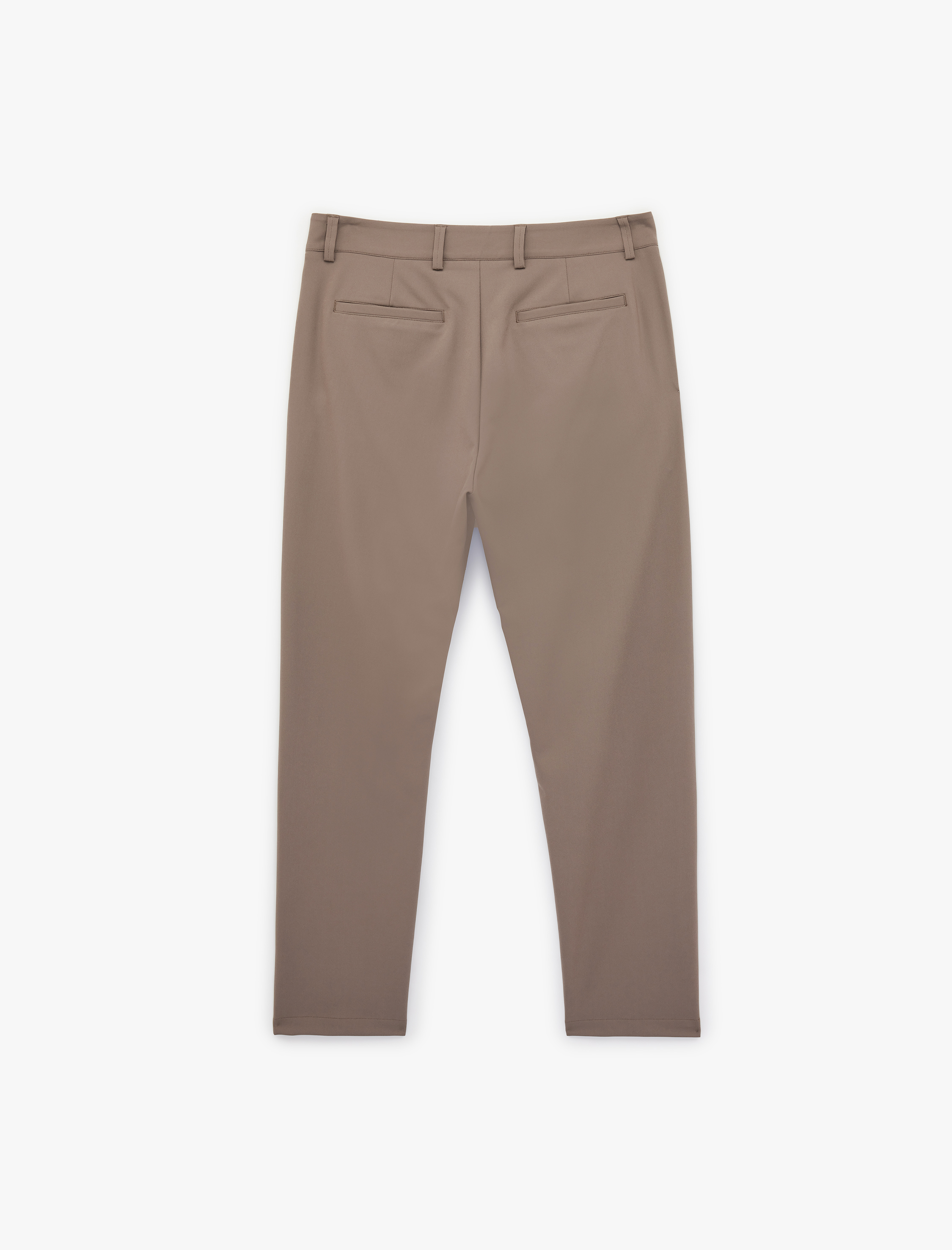   Düğme Detaylı Cepli Regular Fit Kumaş Pantolon