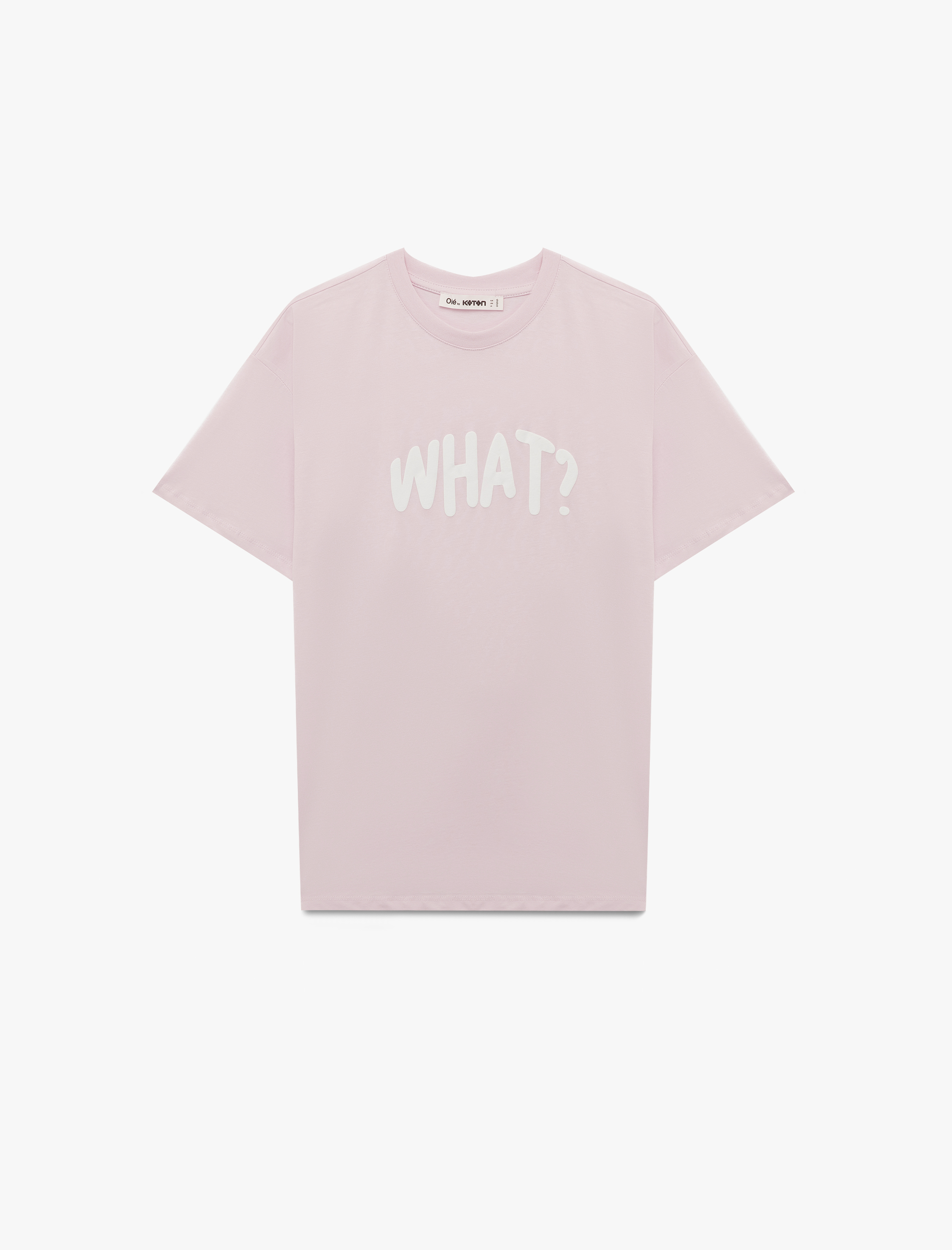   Rahat Kalıp Kısa Kollu Baskılı Pamuklu Tişört