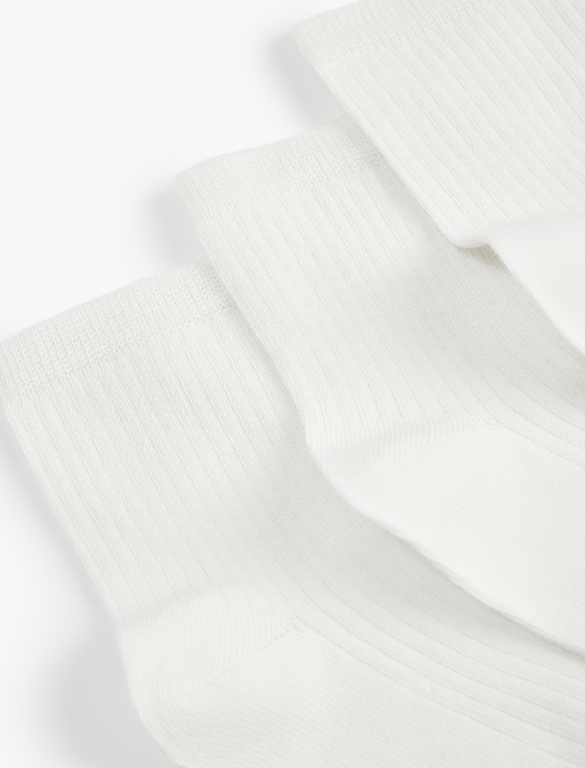  Kadın 3'lü Basic Pamuklu Patik Çorap Seti