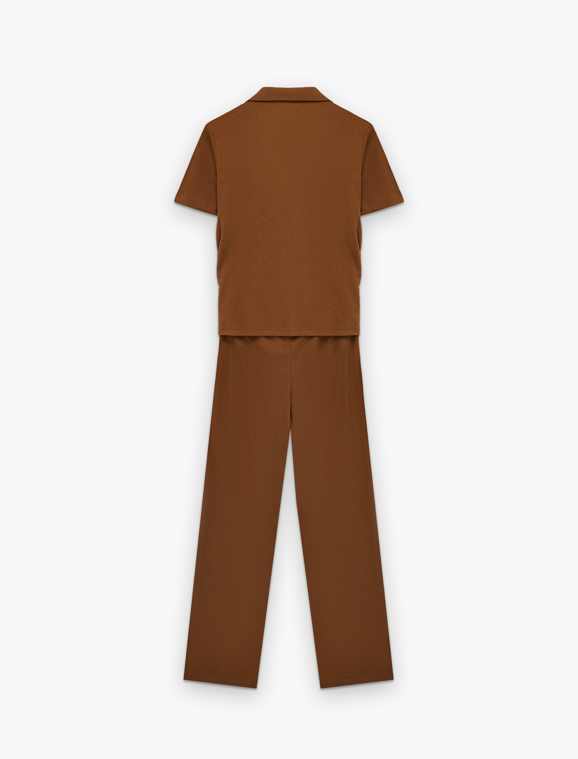   Viskon Karışımlı Rahat Kesim Pijama Takımı