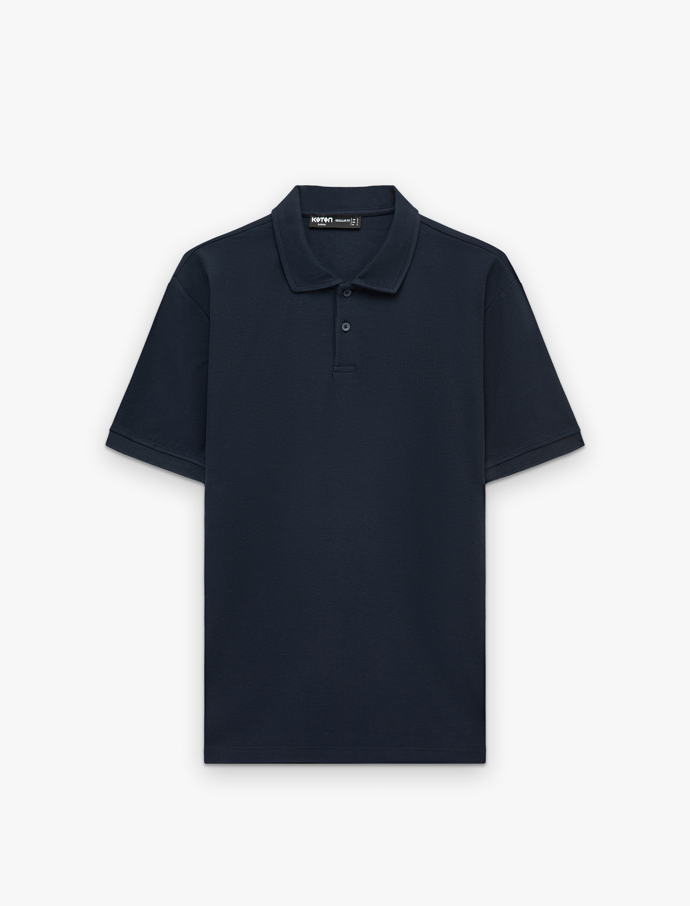   Pamuklu Regular Fit Kısa Kollu Düğmeli Polo Yaka Tişört