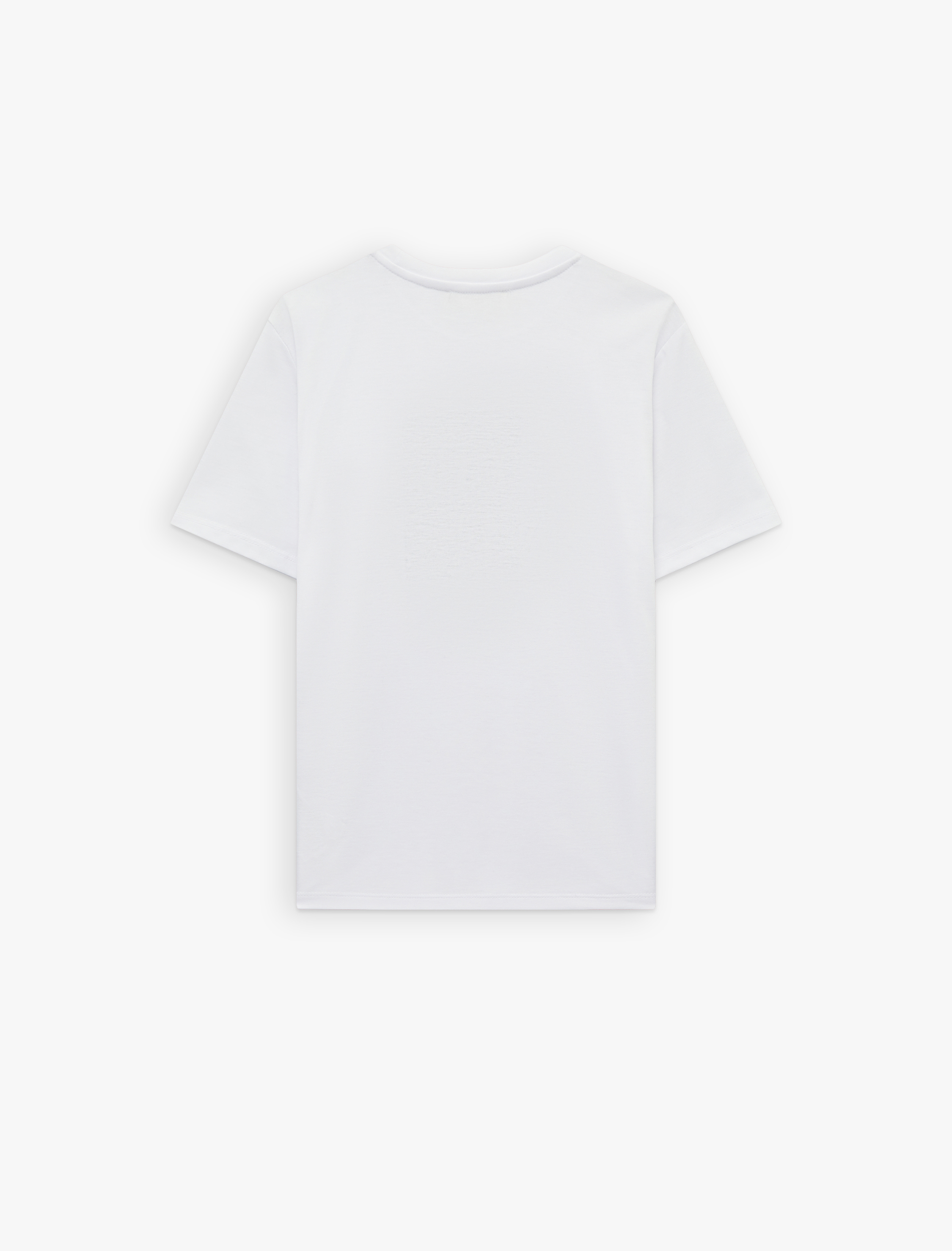   Regular Fit Kısa Kollu Bisiklet Yaka Baskılı Tişört