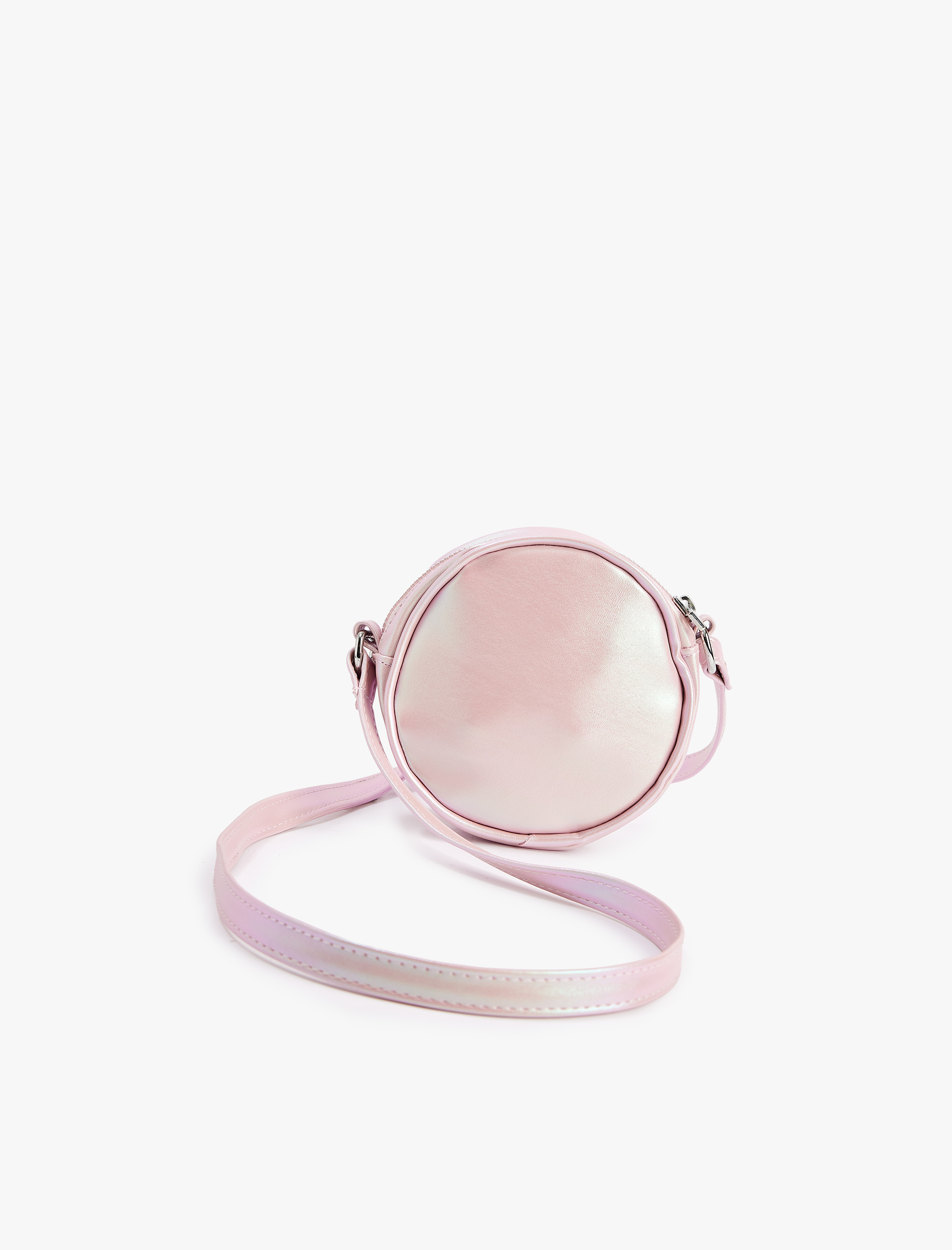  Kız Çocuk Unicorn Baskılı Fermuarlı Çapraz Çanta