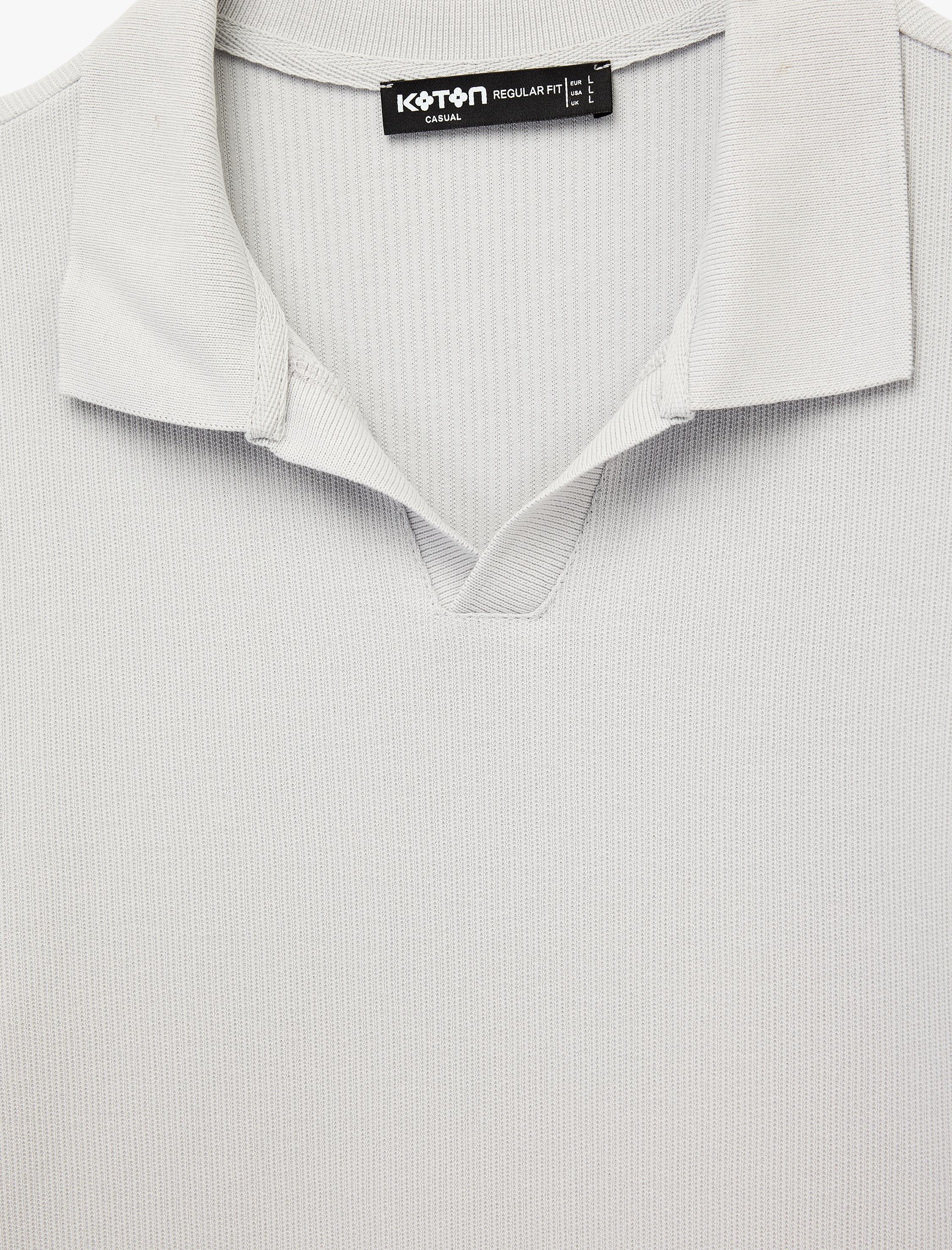   Regular Fit Kısa Kollu Pamuklu Polo Yaka Tişört