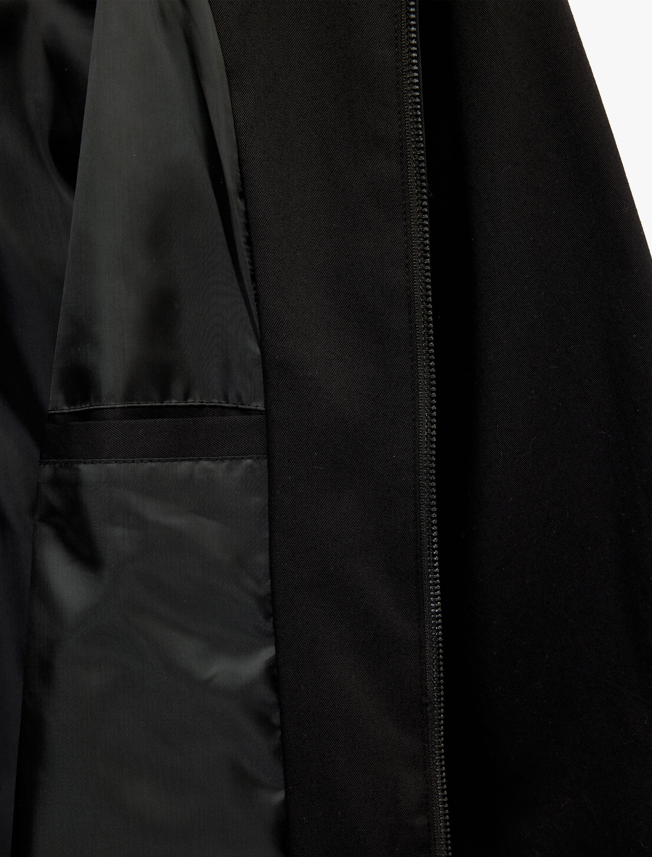   Regular Fit Pamuklu Uzun Kollu Gömlek Yaka Fermuarlı Ceket