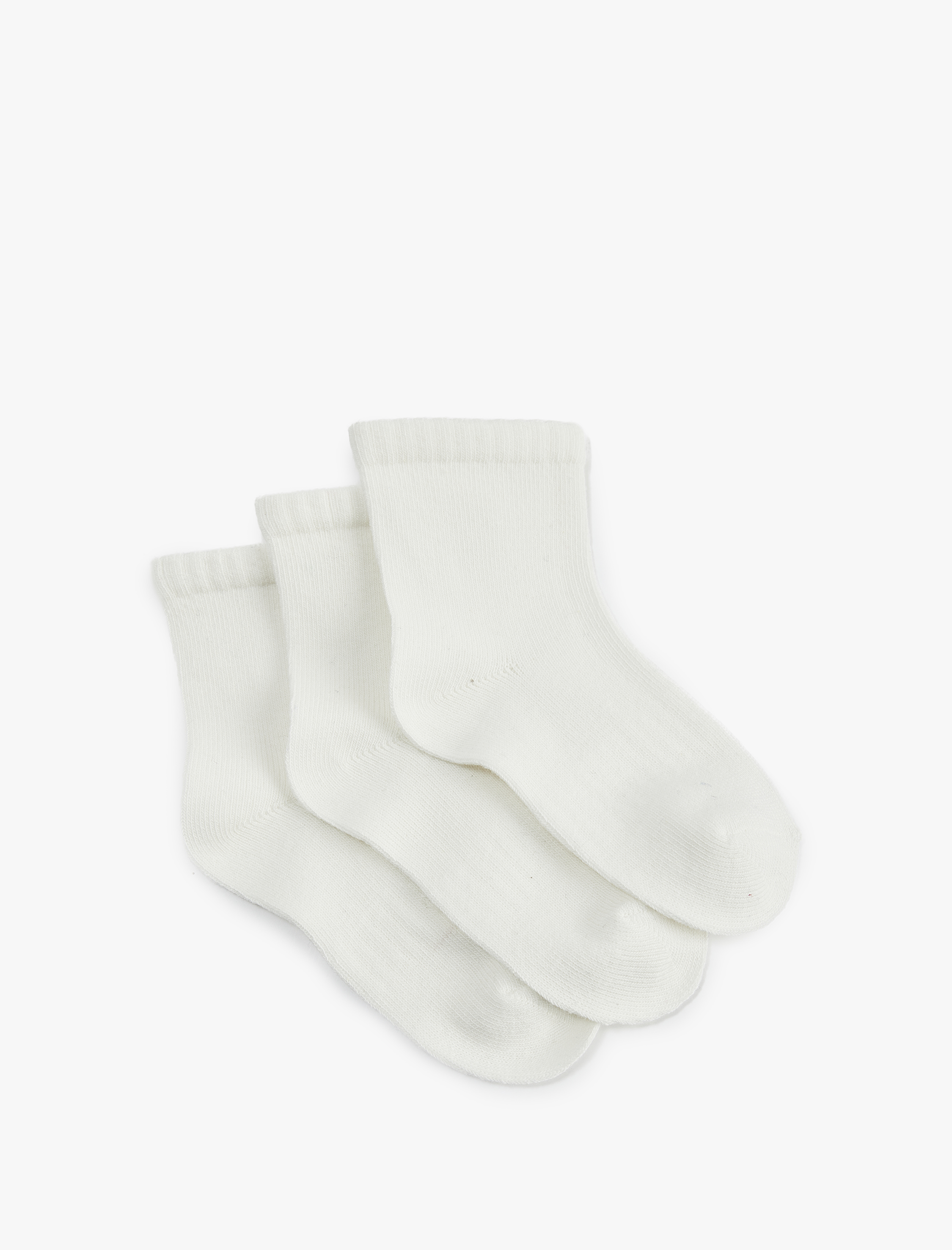  Erkek Bebek Pamuklu 3'lü Soket Çorap Seti