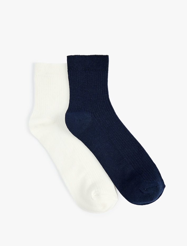 Kadın 2'li Basic Soket Çorap Seti