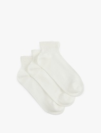 Pamuklu 3'lü Patik Çorap Seti