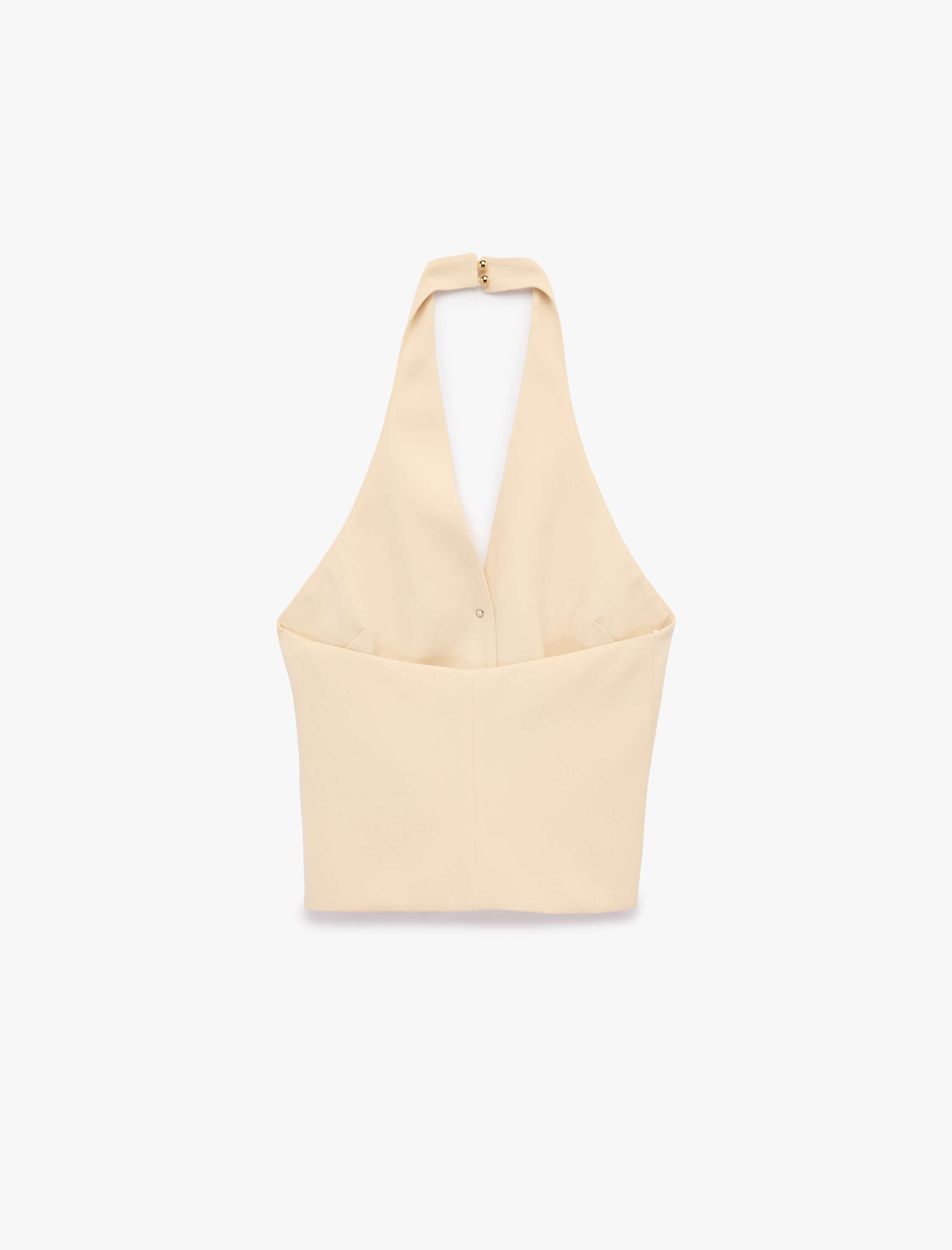   Kolsuz Halter Yaka Bluz