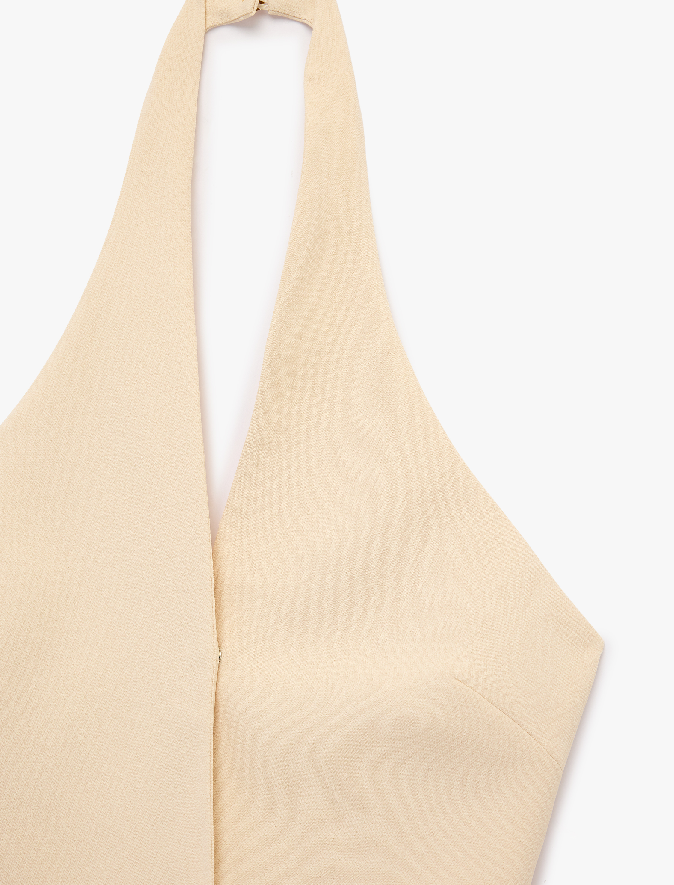   Kolsuz Halter Yaka Bluz