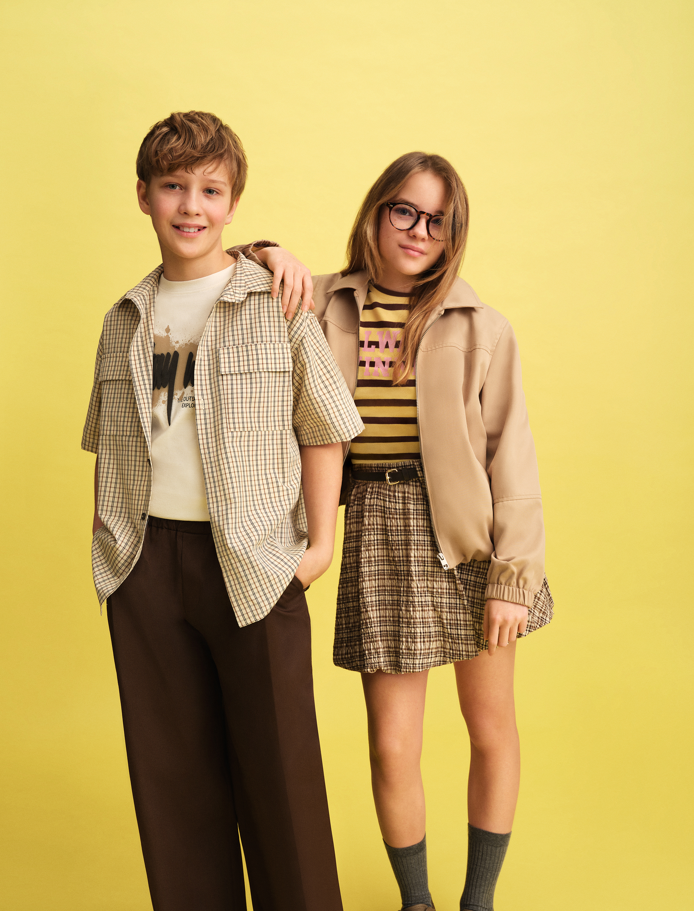  Kız Çocuk Uzun Kollu Cepli Fermuar Detaylı Ceket