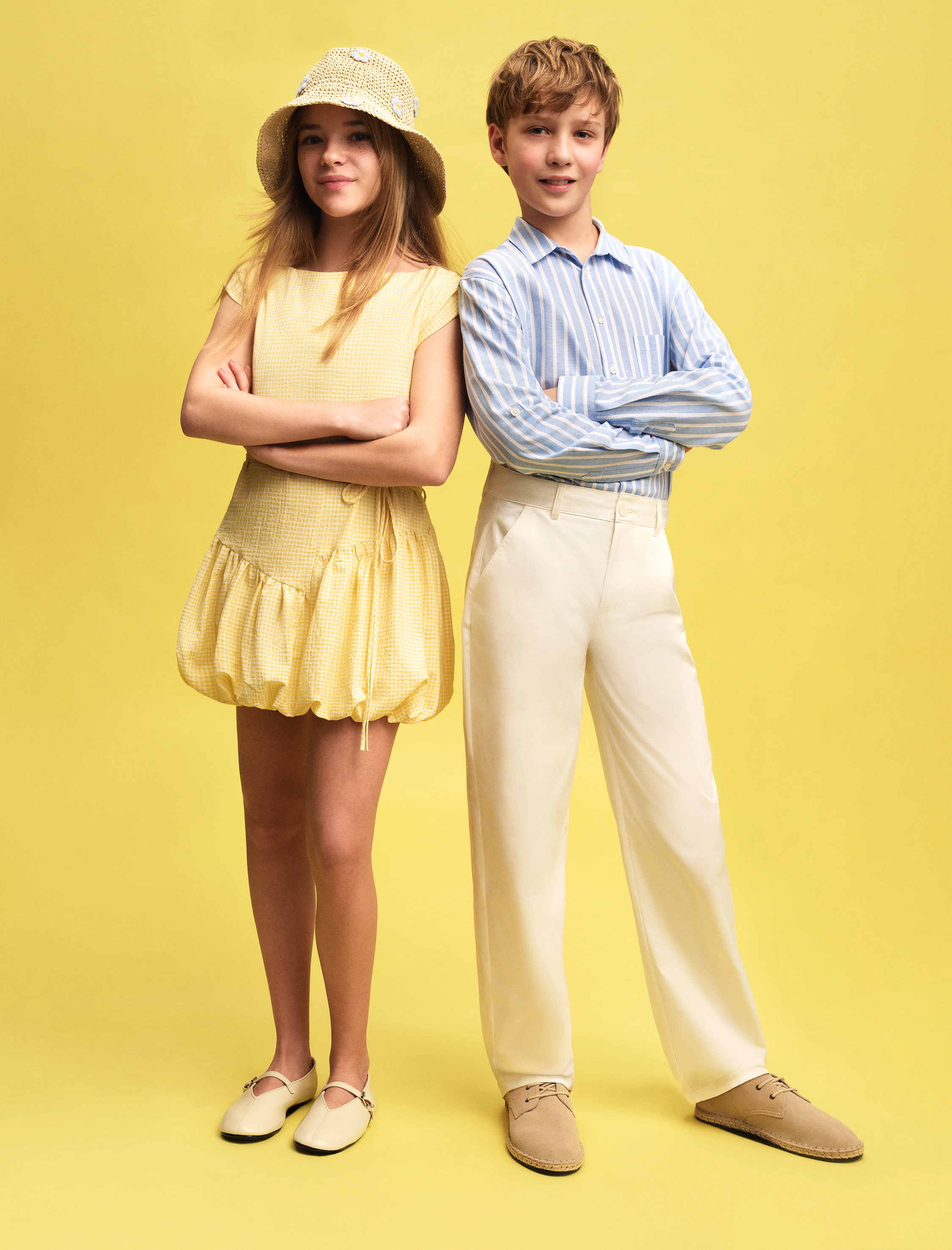  Erkek Çocuk Pamuklu Uzun Kollu Düğmeli Cepli Klasik Yaka Çizgili Gömlek