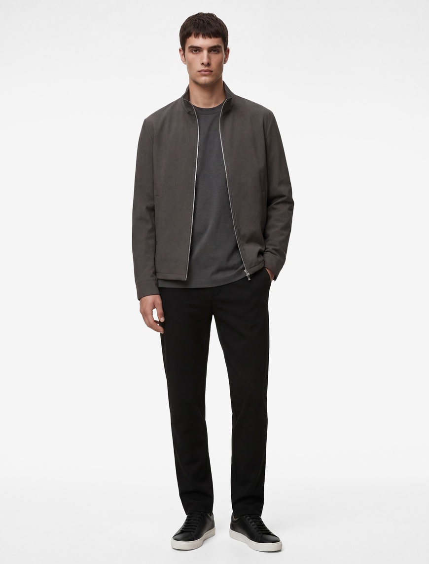 Koton Erkek Düğmeli Cepli Viskon Karışımlı Slim Fit Kumaş Pantolon