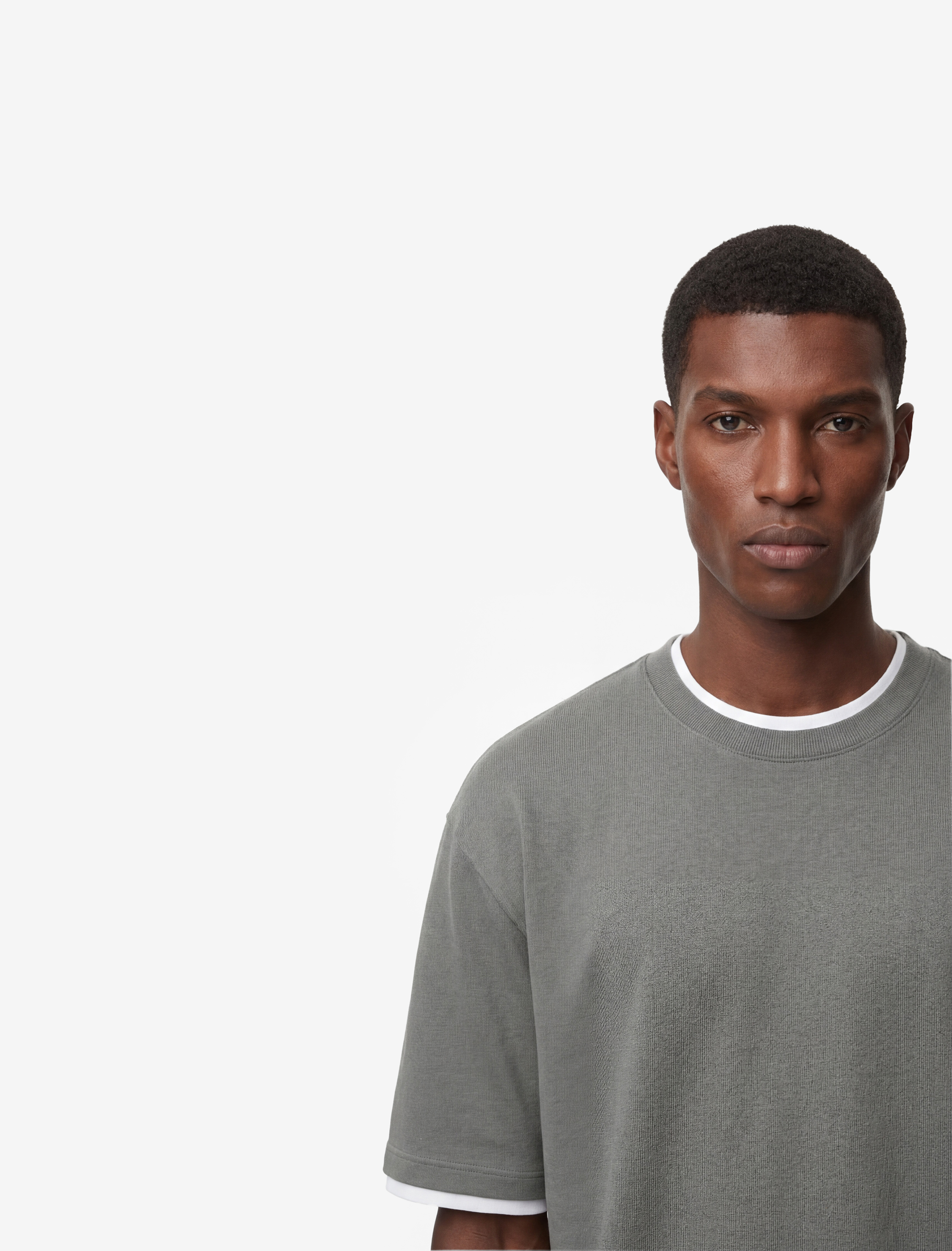   Regular Fit Kısa Kollu Bisiklet Yaka Pamuklu Basic Tişört