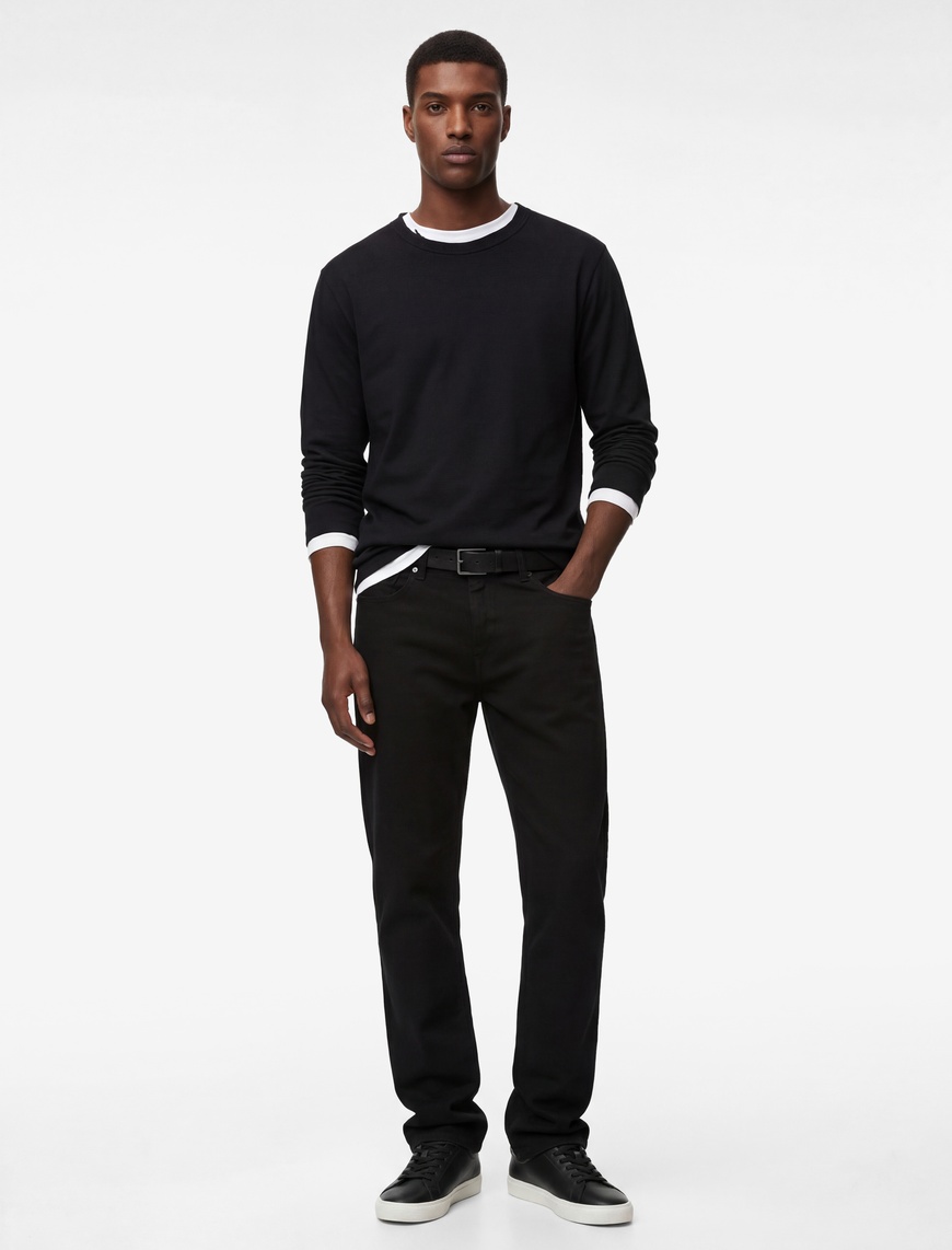 Koton Erkek Normal Bel Pamuklu Straight Fit Jean Pantolon – Mark Jean
